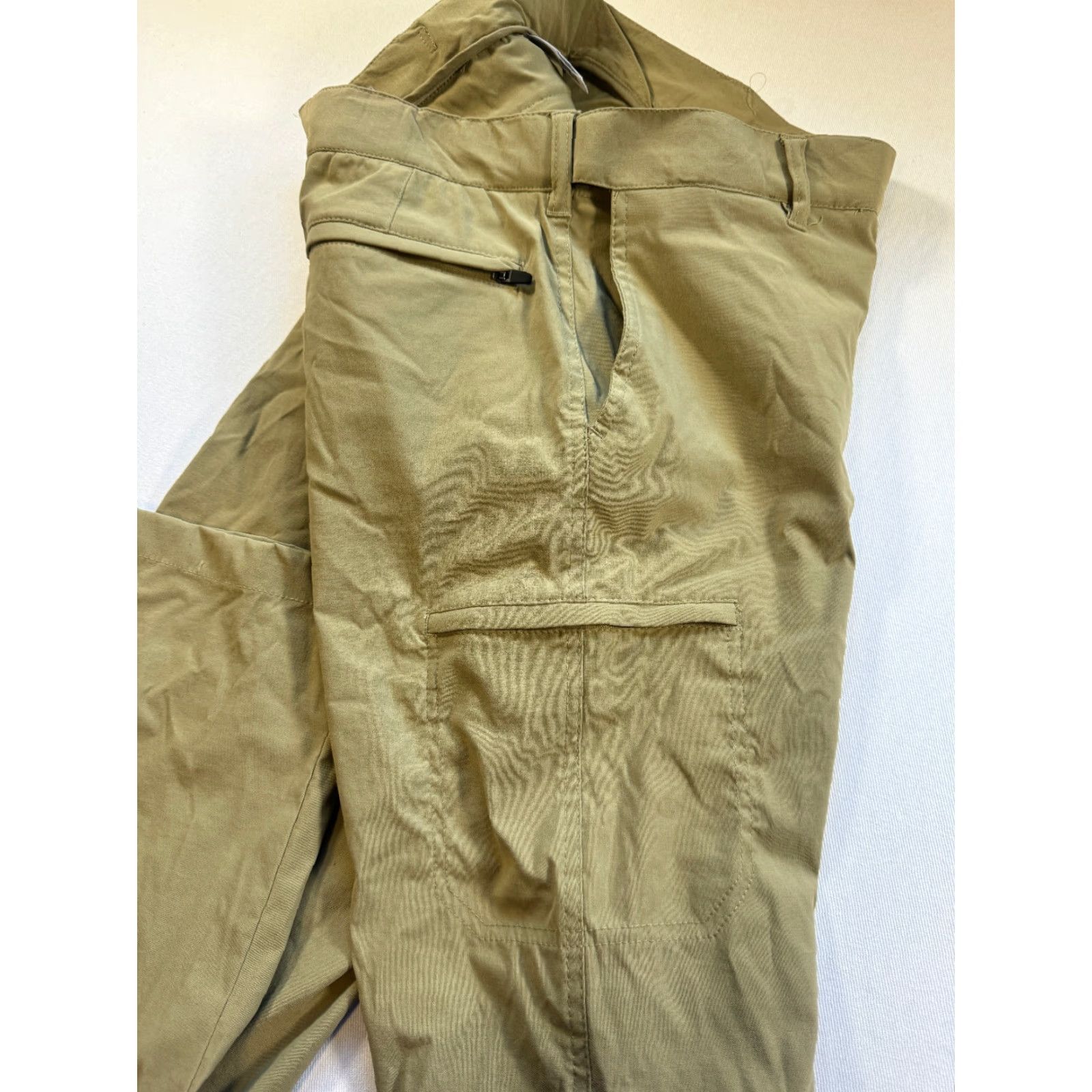 Vintage UB Tech Mens Nylon Golf Pants Size 32x30 Brown Pockets Cargo Zip 1896 Size US 32 / EU 48 - 5 Thumbnail