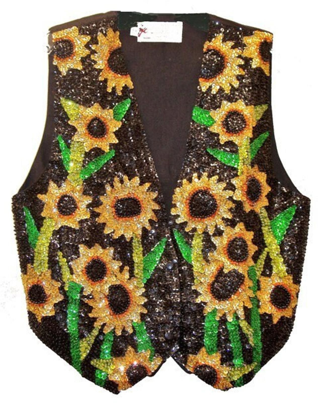 Other Sequin Vest SUNFLOWER BLACK for KIDS (Unisex) Size ONE SIZE - 1 Preview