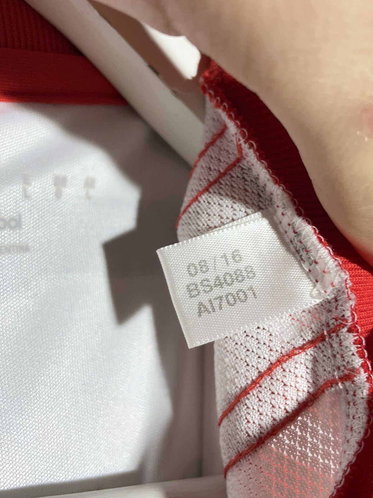 Adidas River Plate Adidas 2015/16 Home Y2k Football Shirt Size US L / EU 52-54 / 3 - 14 Thumbnail