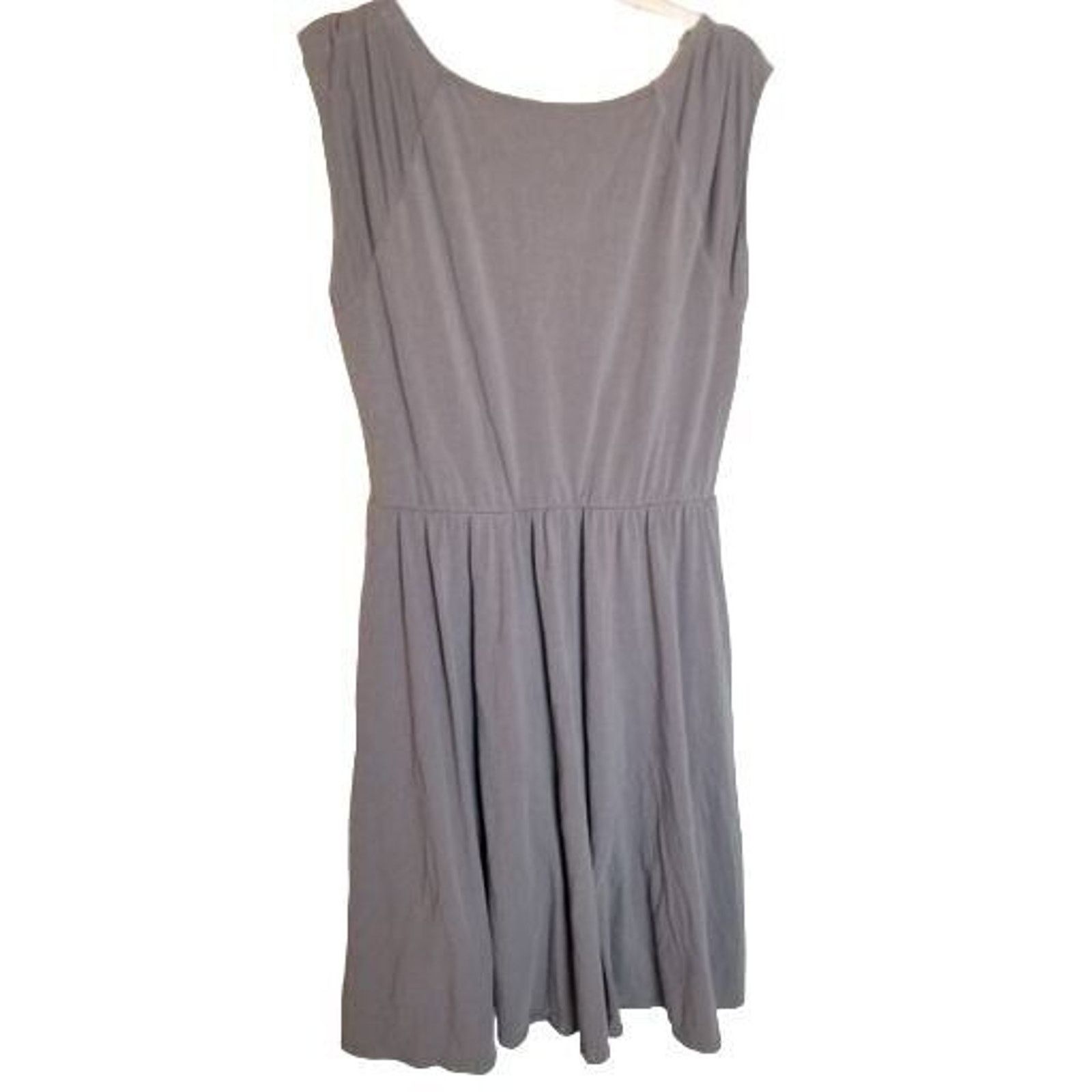 Arnette Garnet Hill Women Soft Knit Surplice Mini Dress L Minimalist Size L / US 10 / IT 46 - 7 Thumbnail