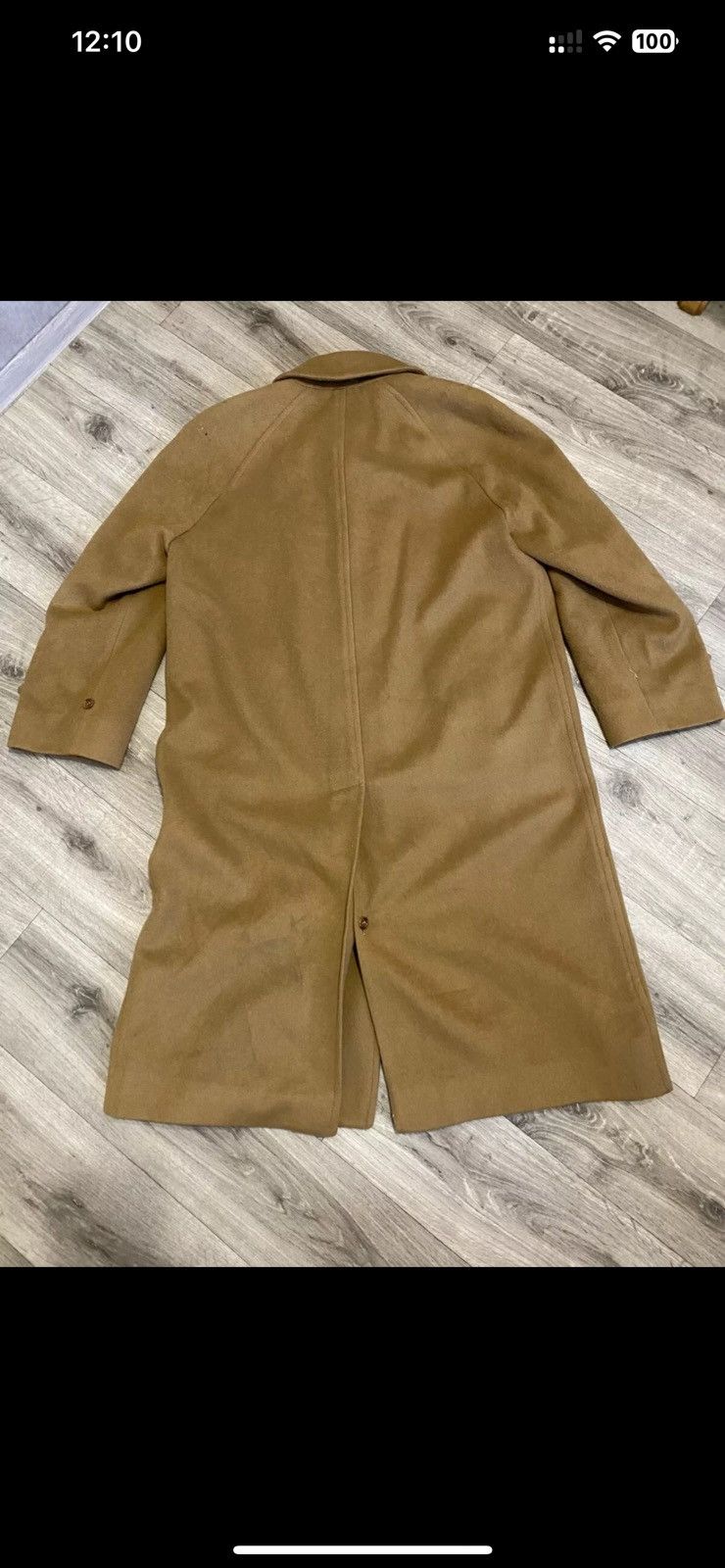 Burberry Burberrys Vintage Wool Coat Camel Size L Size US L / EU 52-54 / 3 - 2 Thumbnail