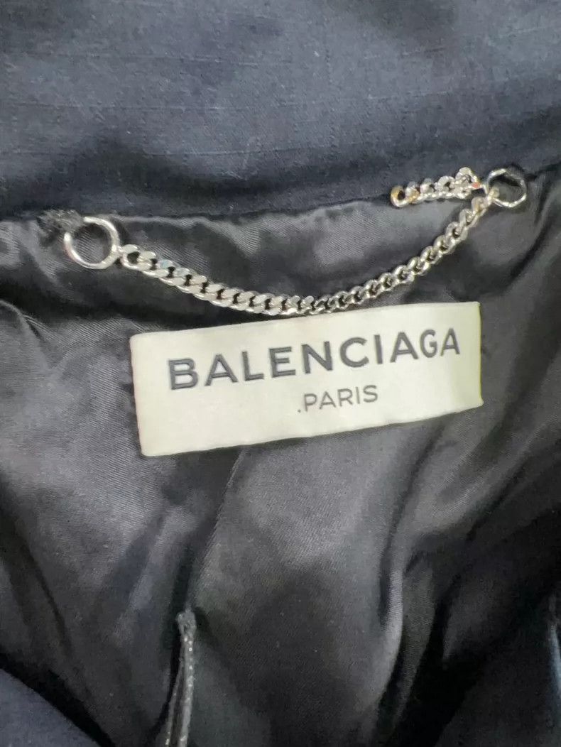 Balenciaga Balenciaga size 34 Solid Zip Hooded Parka Size US XS / EU 42 / 0 - 3 Thumbnail