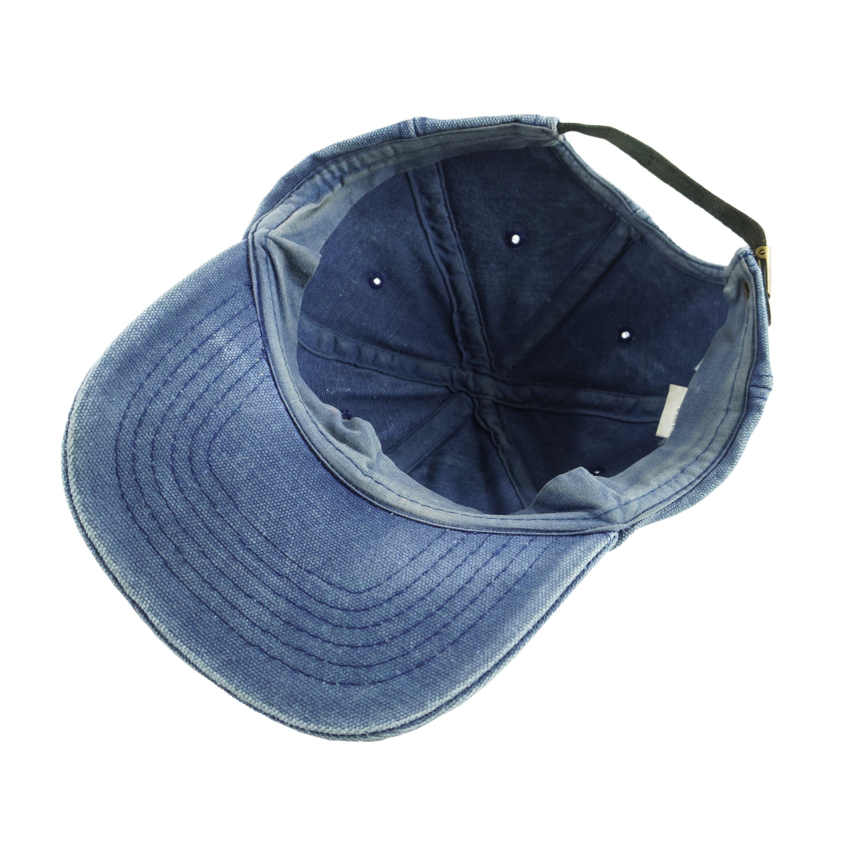 Levi's Vintage - Blue Denim Spell-Out Strap Back Hat Size ONE SIZE - 4 Thumbnail