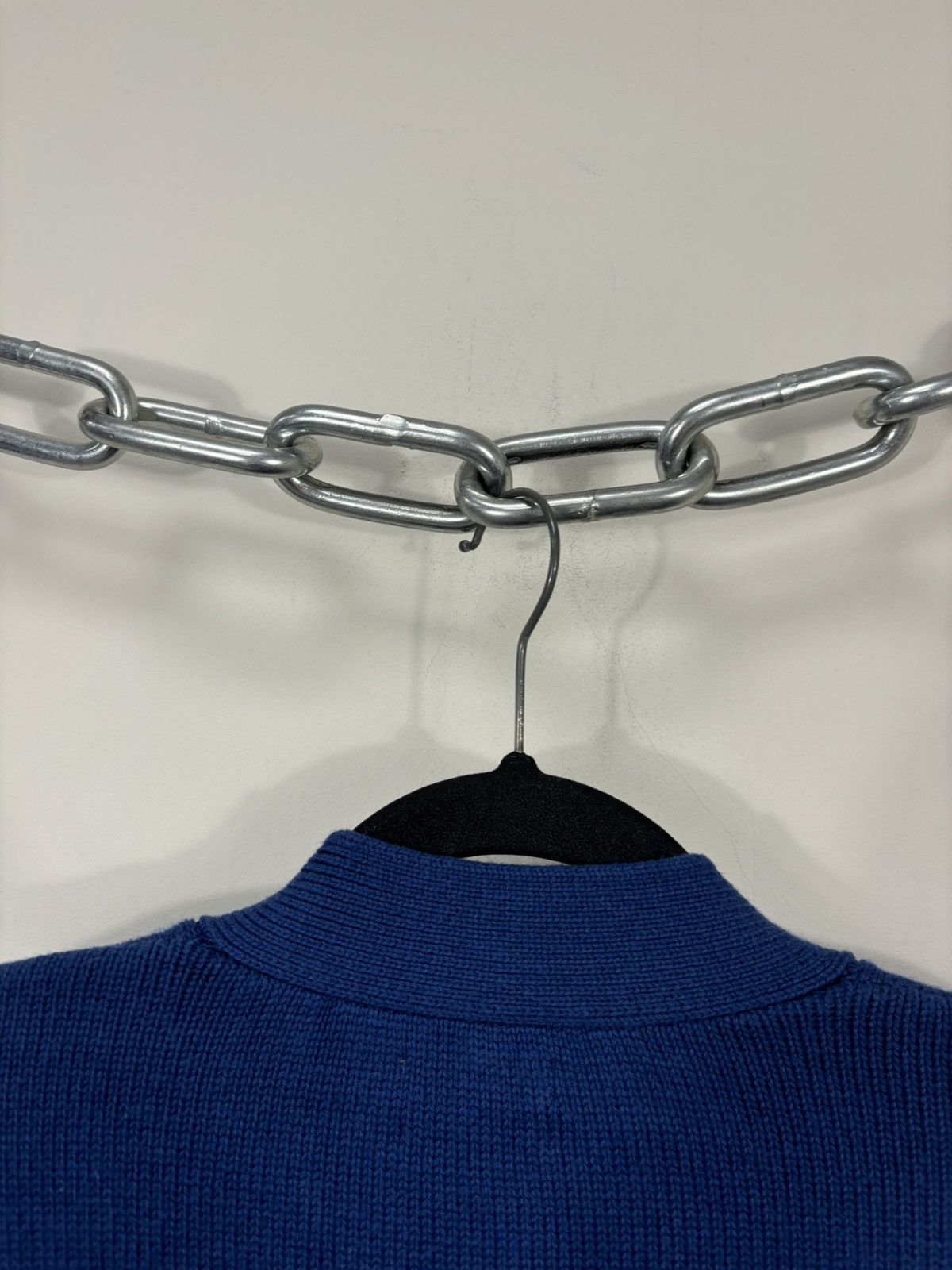 Other Mir Studio Bowl Club Y2K Blue Letterman Cardigan Sweater Size US M / EU 48-50 / 2 - 17 Thumbnail
