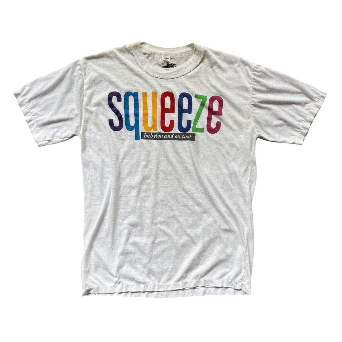 Band Tees × Vintage Vintage Squeeze Band (Babylon And On Tour) Tee Size US L / EU 52-54 / 3 - 1 Thumbnail