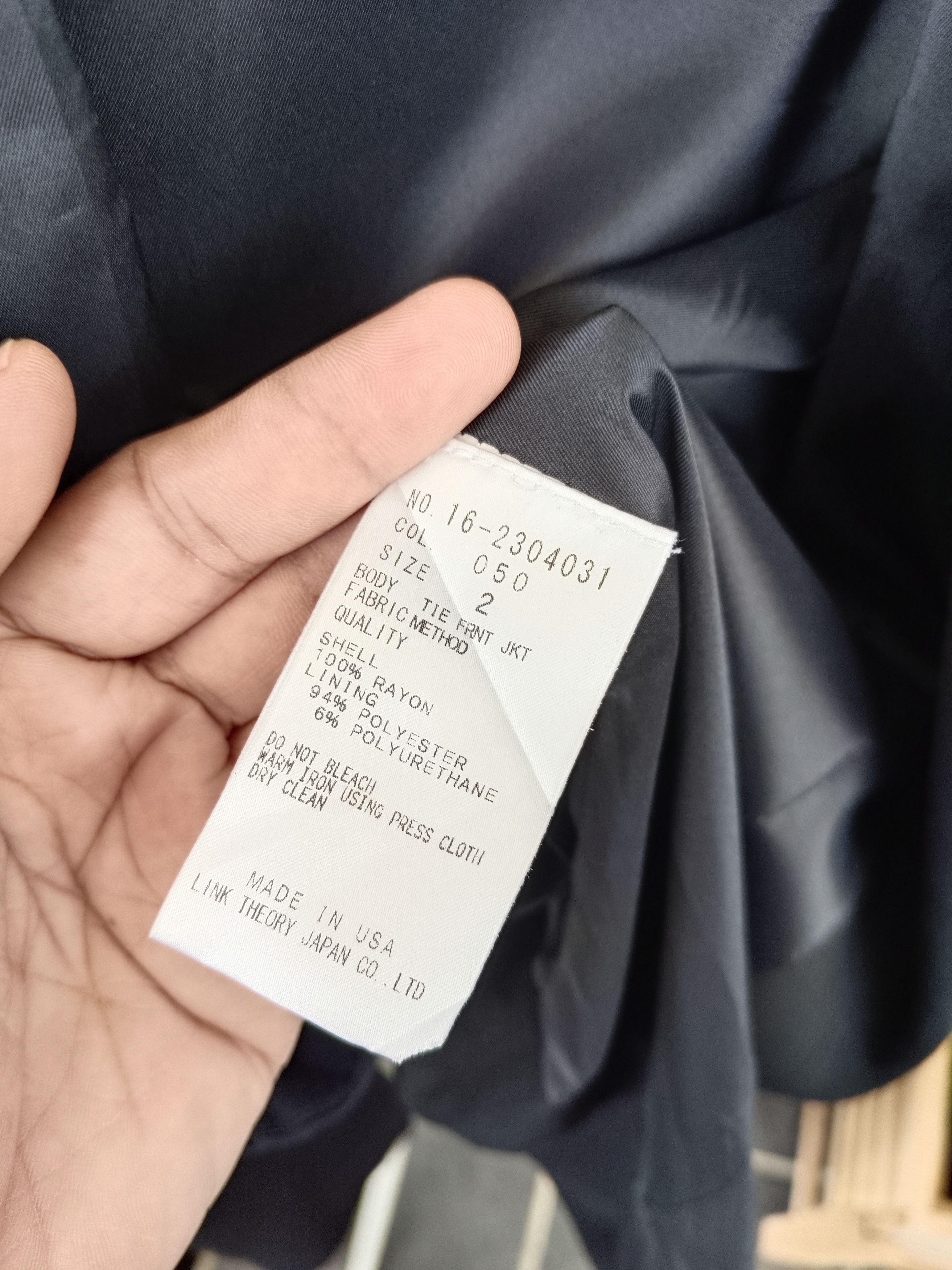 Helmut Lang SHEER DRAPED BLAZER BY HELMUT LANG Size XS / US 0-2 / IT 36-38 - 6 Thumbnail