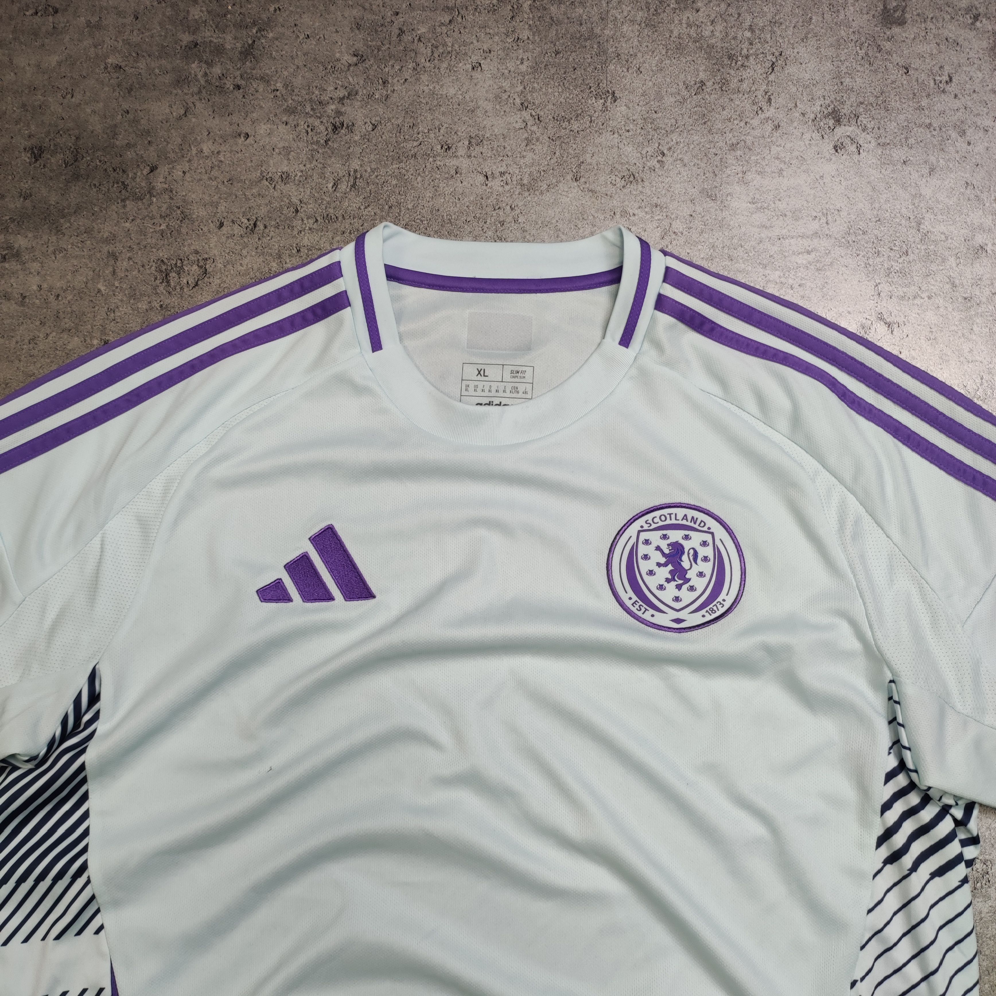 Vintage RARE Football Soccer 2024 Scotland Away Euro Jersey Size US XL / EU 56 / 4 - 4 Thumbnail