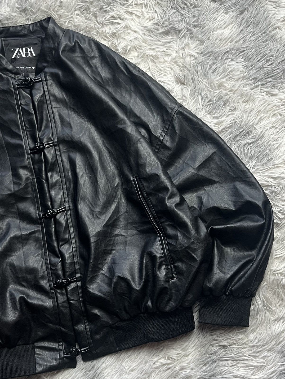 Zara Zara Leather Jacket Size US S / EU 44-46 / 1 - 3 Thumbnail