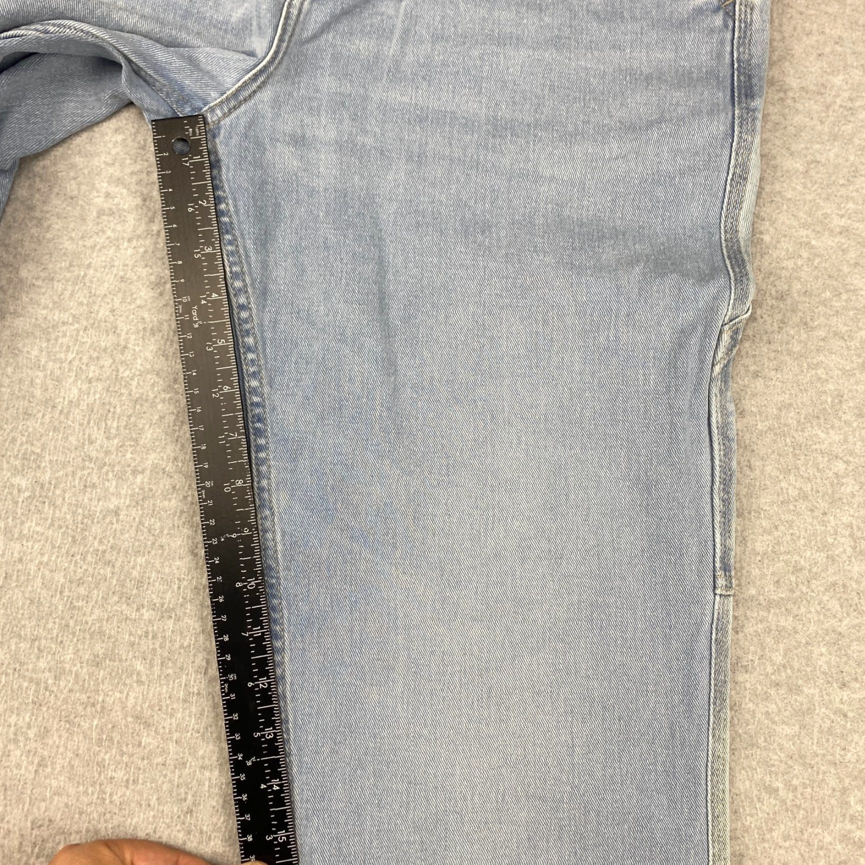 Essentials Amazon Essentials Jeans Mens 34X30 Blue Straight Leg Pockets Stretch B - 5-Pocket Denim Slim 34 Blue Modern Mens Size US 34 / EU 50 - 6 Thumbnail