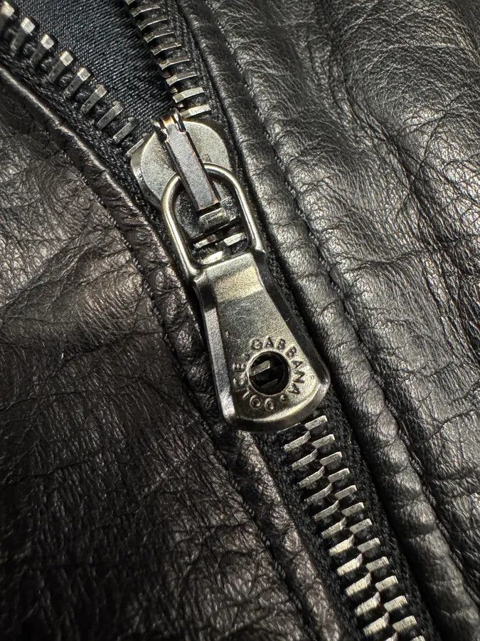 Dolce & Gabbana FW2012 Dolce & Gabbana Black Lamb Leather Jacket Size US S / EU 44-46 / 1 - 9 Thumbnail
