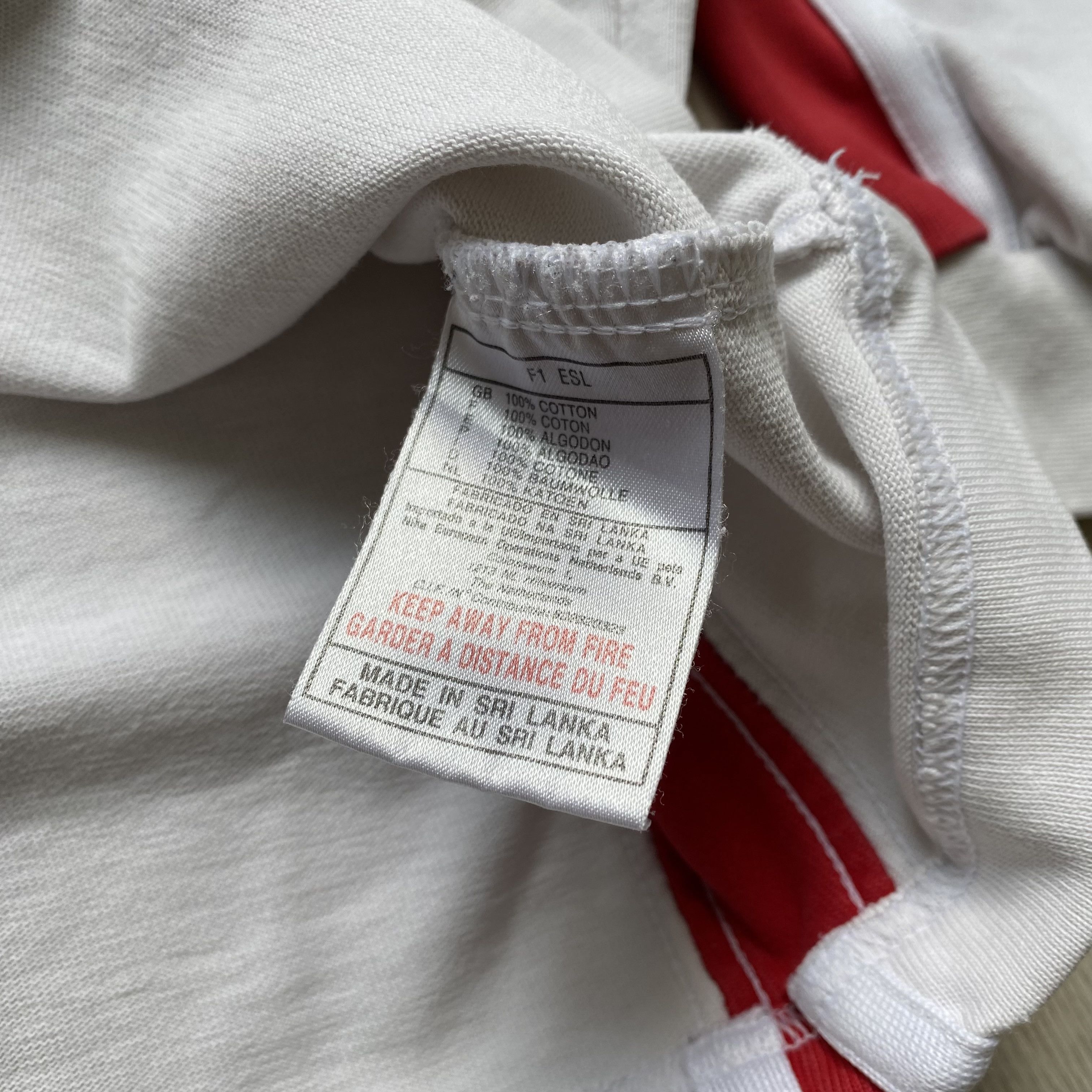 Nike 🏈 Vintage 90 Nike England Rugby Jersey Shirt distressed Size US XL / EU 56 / 4 - 8 Thumbnail