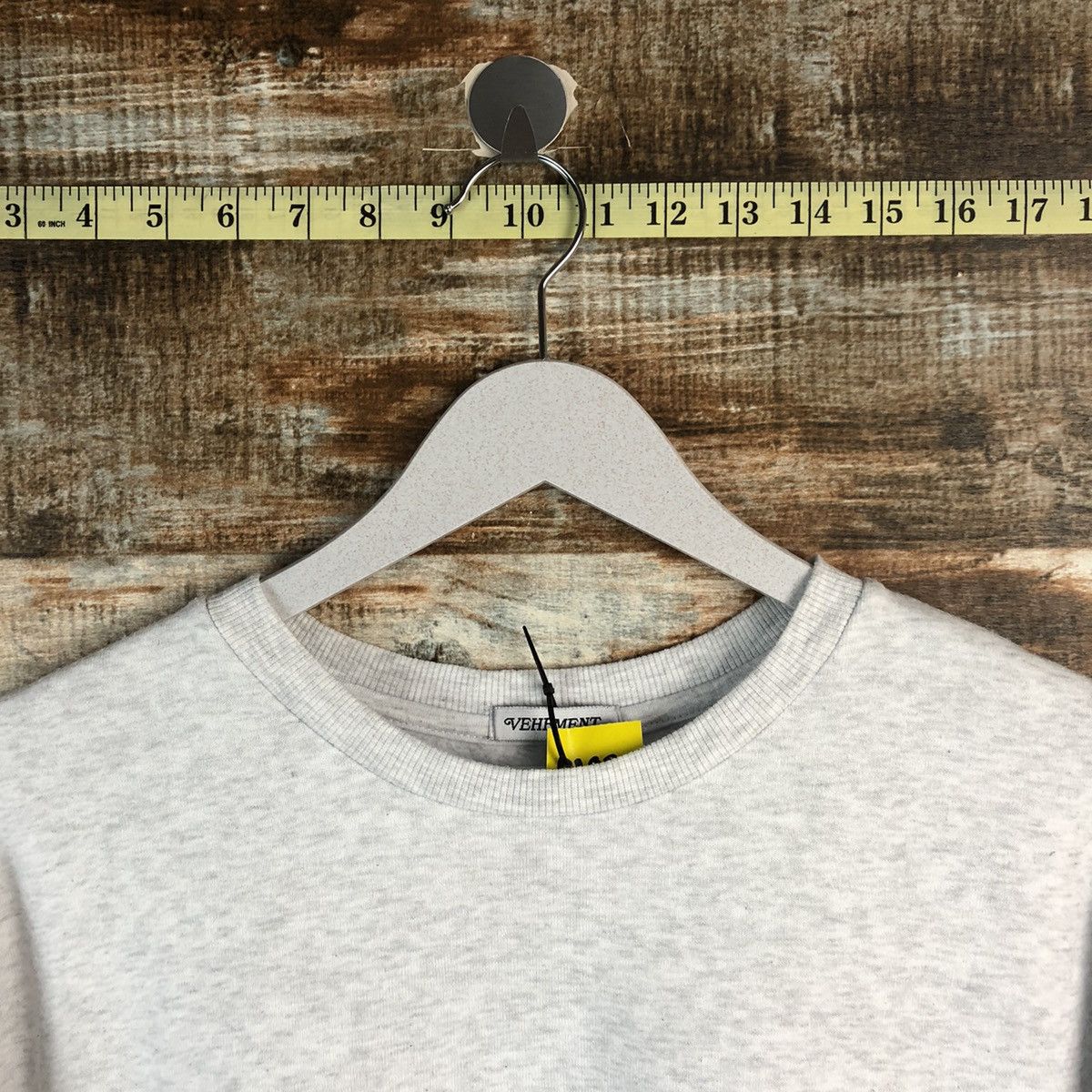 Japanese Brand Vehement Grey love vintage Sweatshirt #A1934 Size US M / EU 48-50 / 2 - 7 Thumbnail