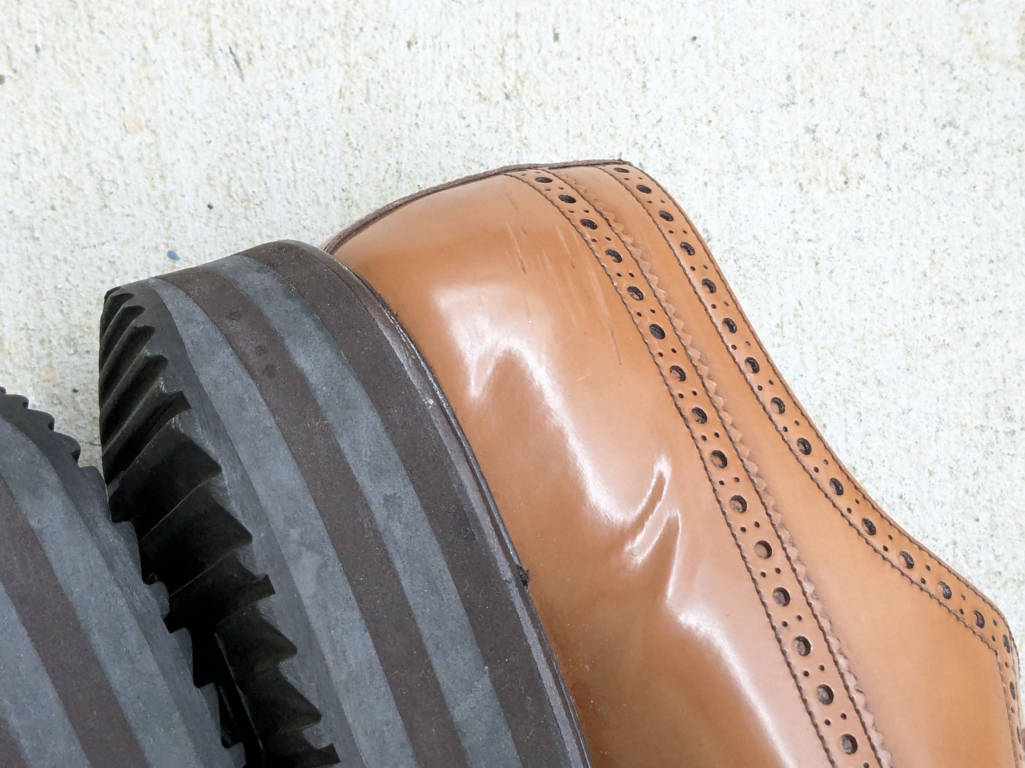 Prada Prada Brogues Brown Leather 9 Platform Size US 9 / EU 42 - 12 Thumbnail