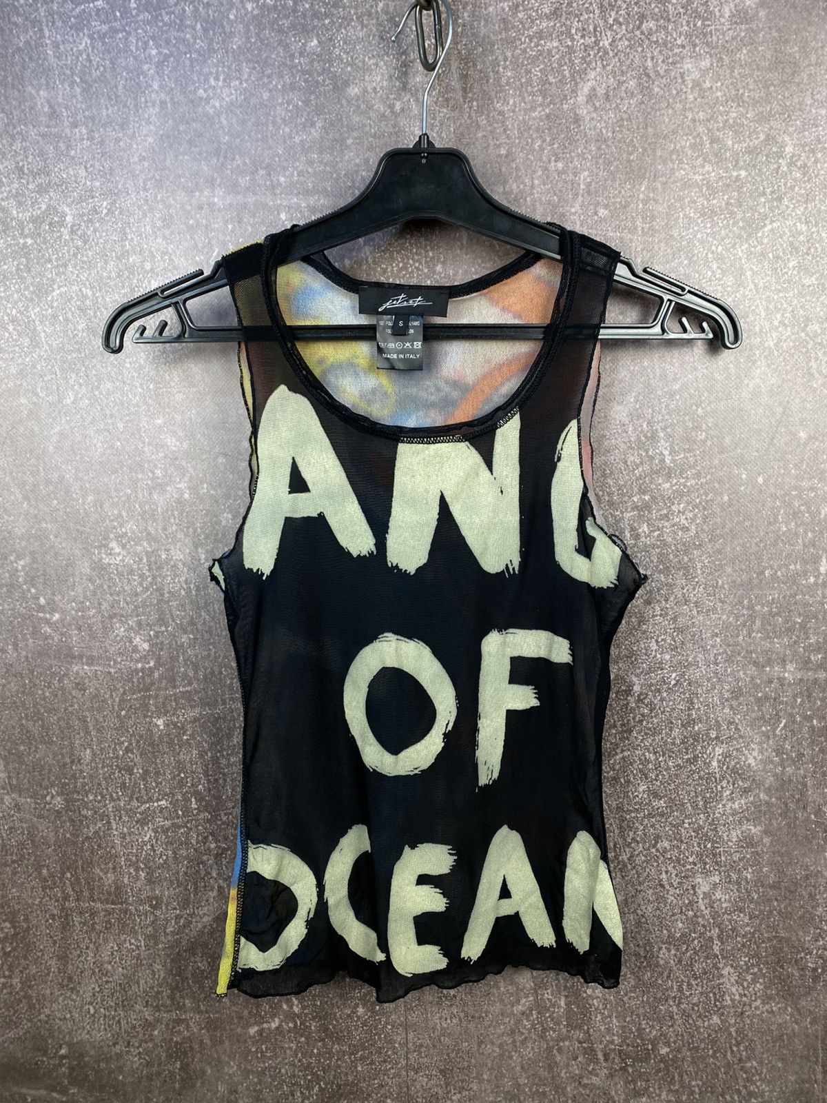 Japanese Brand JEAN PAUL GAULTIER STYLE MESH TANK TOP Size S / US 4 / IT 40 - 1 Thumbnail