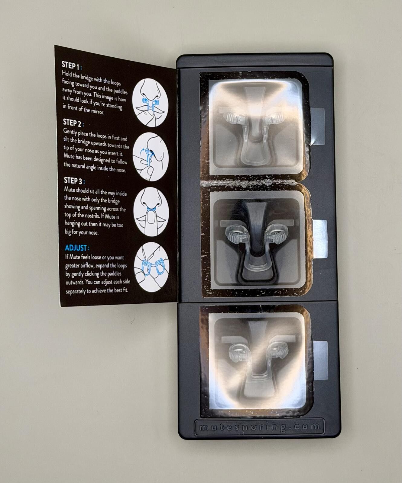 Other Rhinomed Mute Nasal Dilator Trial Pack – Anti-Snoring Kit Size ONE SIZE - 5 Thumbnail