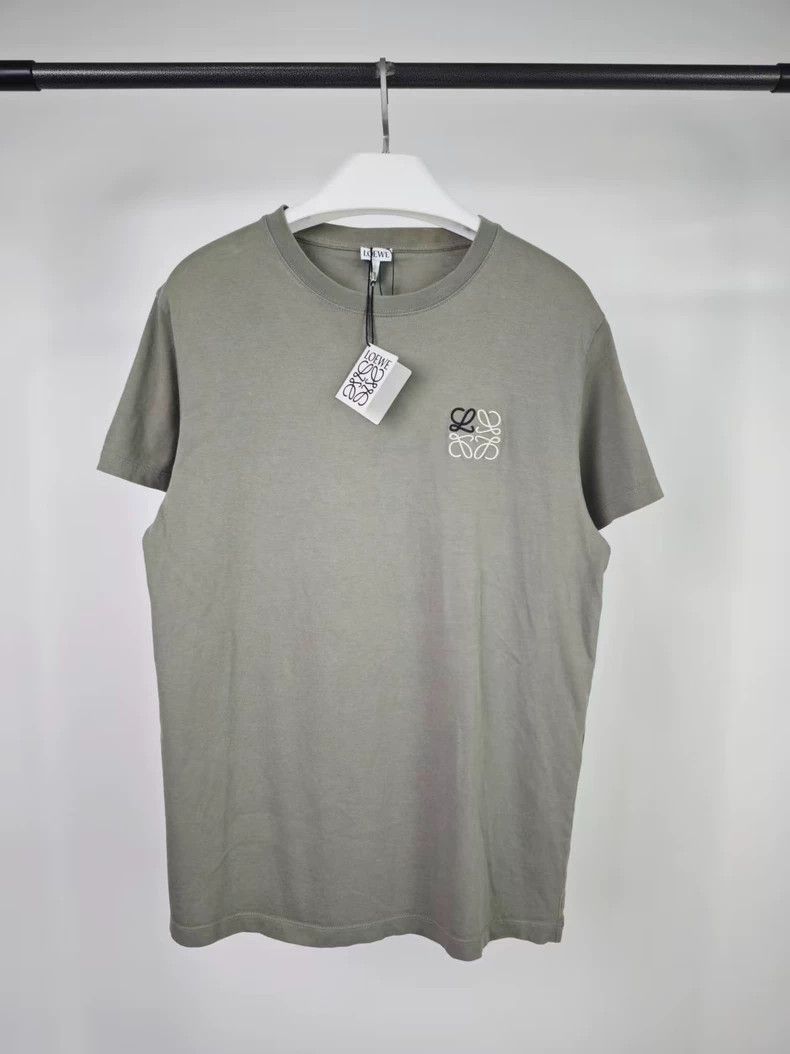 Loewe LOEWE Anagram embroidered cotton round neck short sleeve T Size S / US 4 / IT 40 - 1 Thumbnail