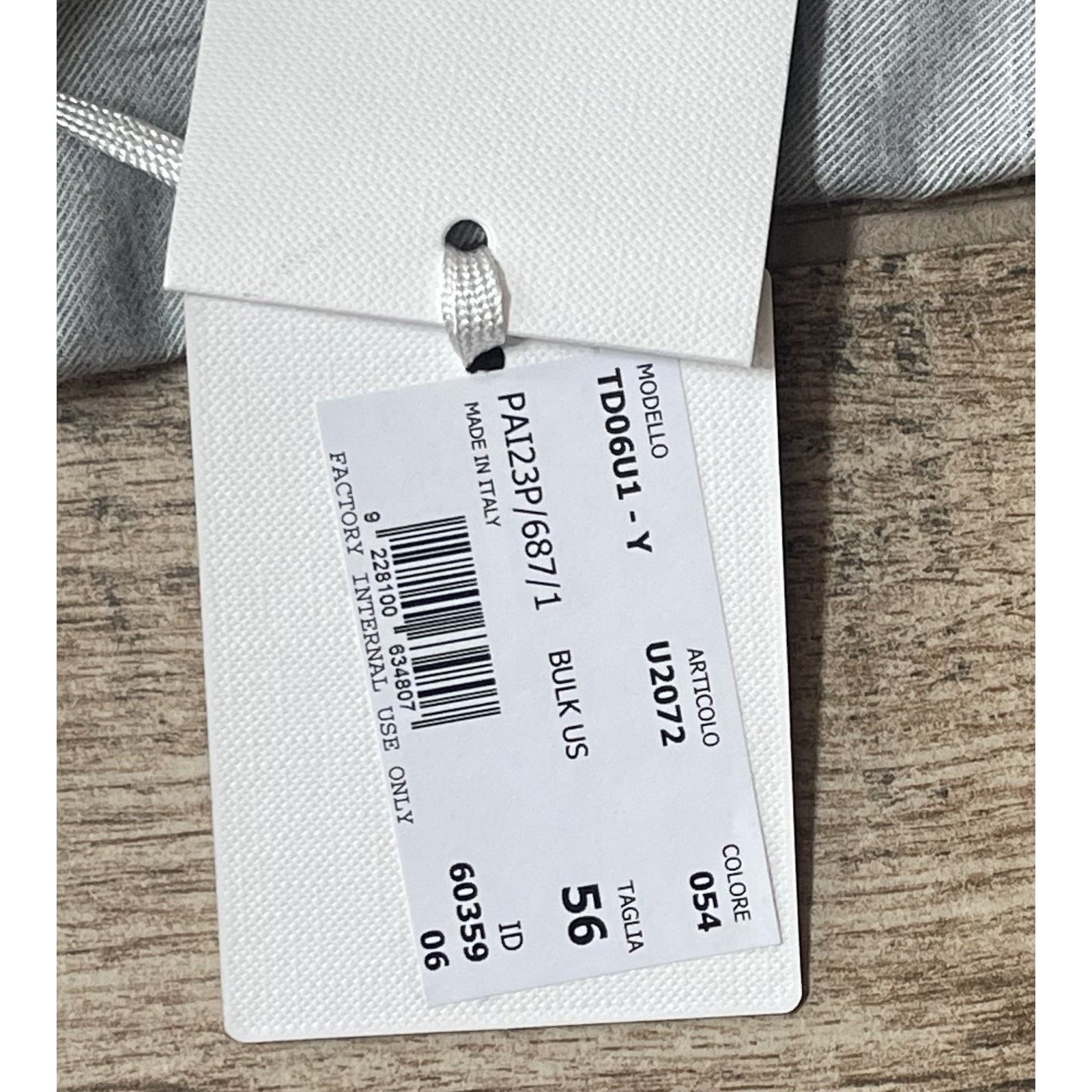 Agnona $1695 NWT Agnona Gray Cashmere Shirt Luxury Button Front 2XL Size US XXL / EU 58 / 5 - 9 Thumbnail