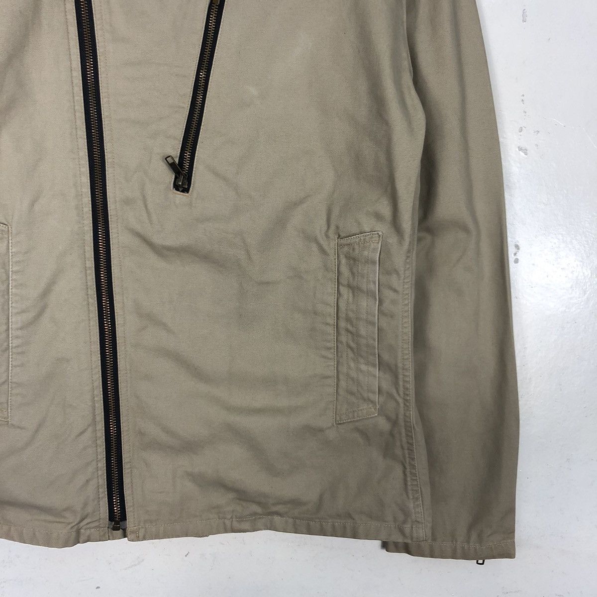 If Six Was Nine × Japanese Brand × Le Grande Bleu (L.G.B.) Zerosail Bikers Double Collar Jackets Size US M / EU 48-50 / 2 - 4 Thumbnail