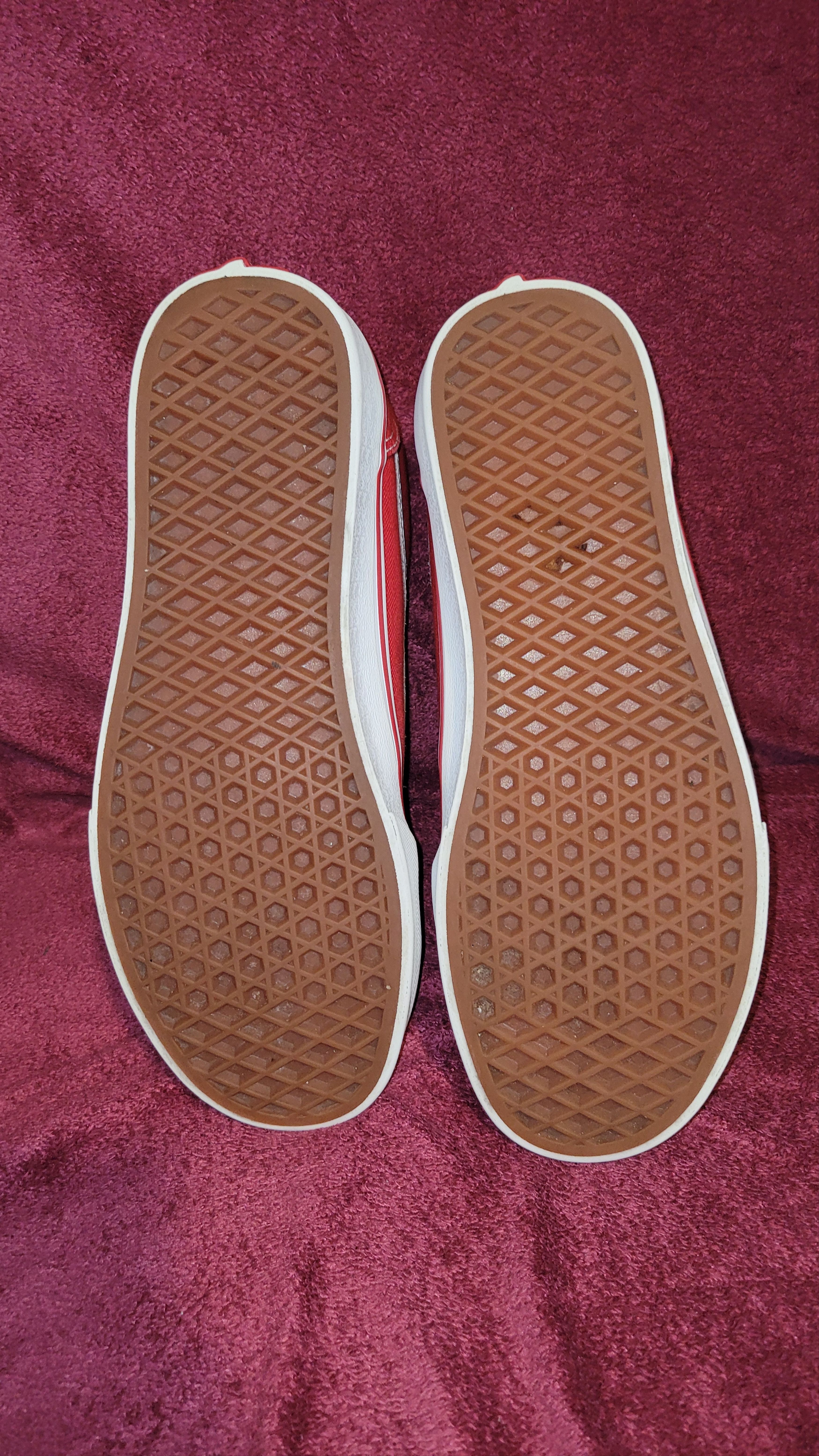Vans Red Low Vans Size US 9.5 / IT 39.5 - 8 Thumbnail