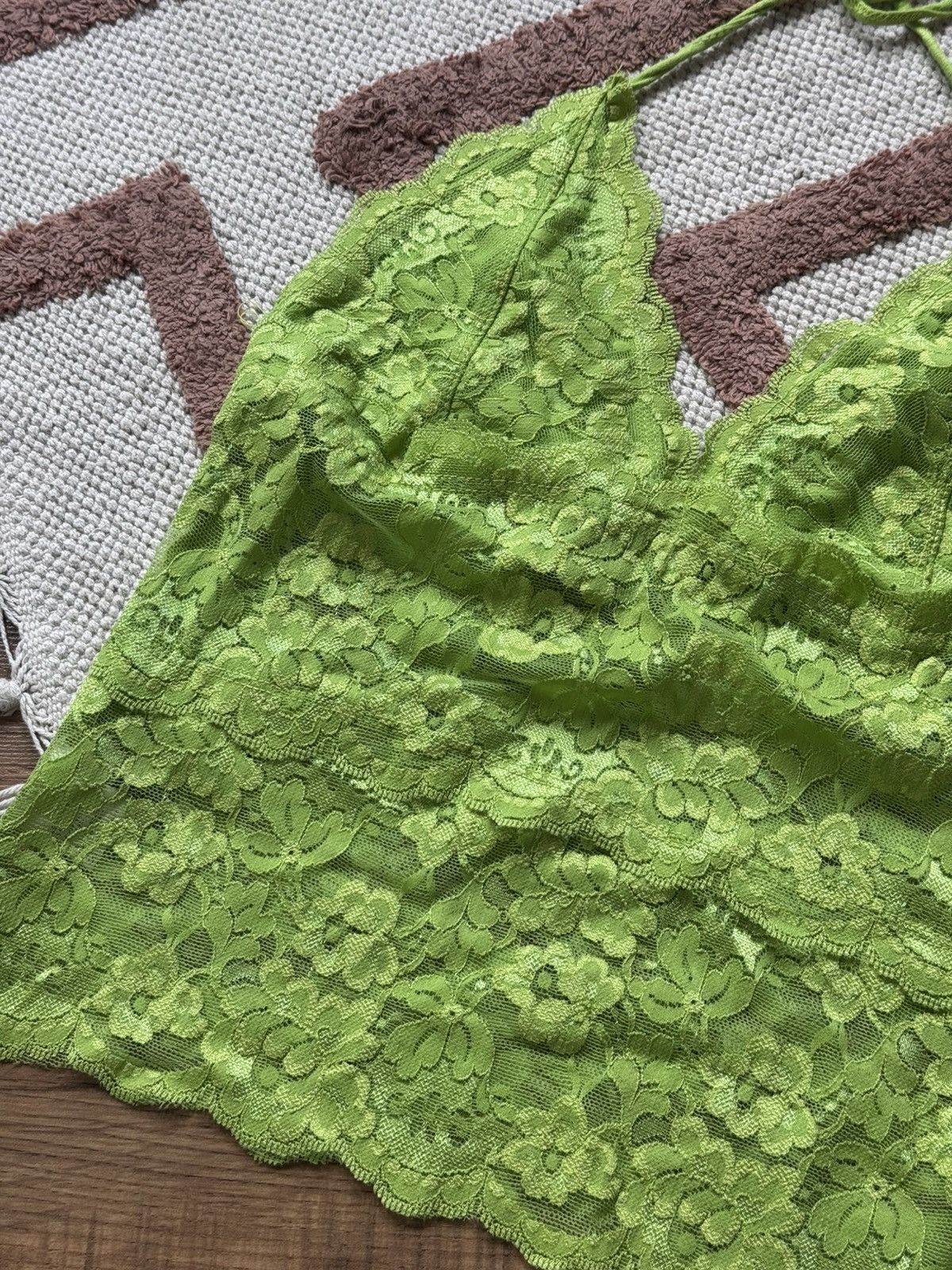 Vintage VINTAGE MESH GUIPURE LACE TANK TOP Size S / US 4 / IT 40 - 2 Thumbnail