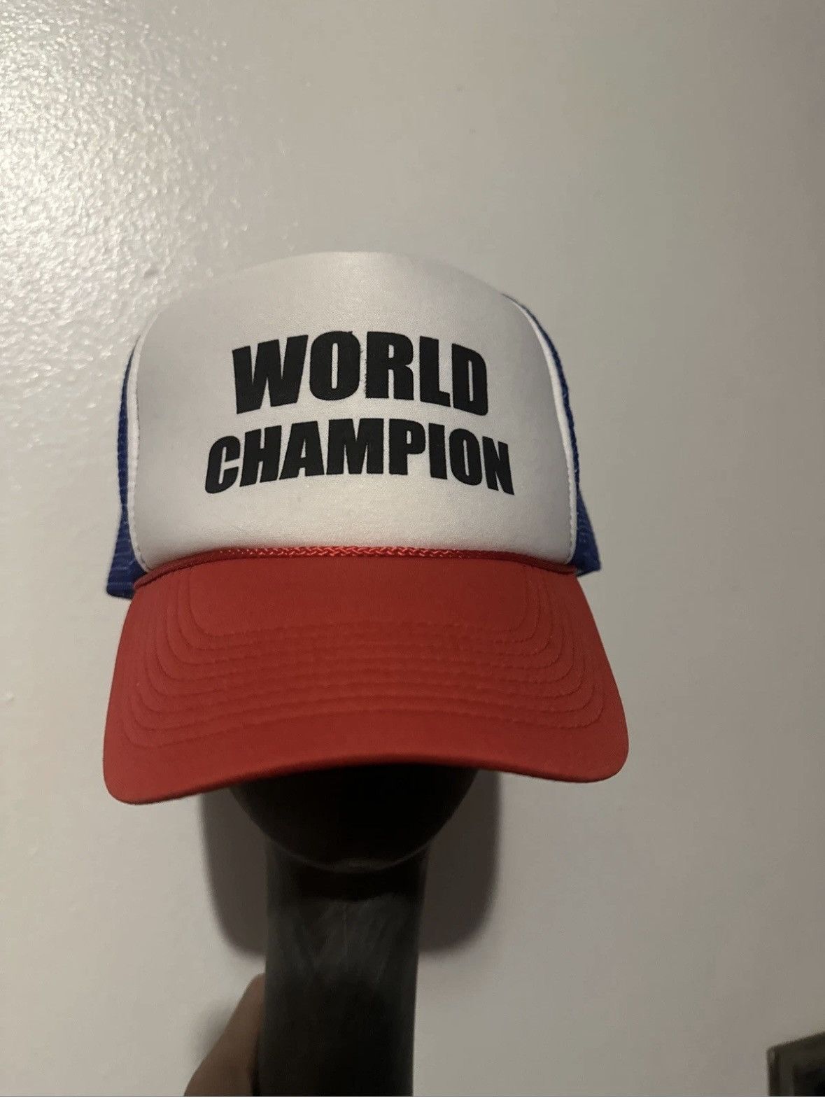 Other World Champion Trucker Hat Mesh Snapback Adjustable Size ONE SIZE - 1 Thumbnail