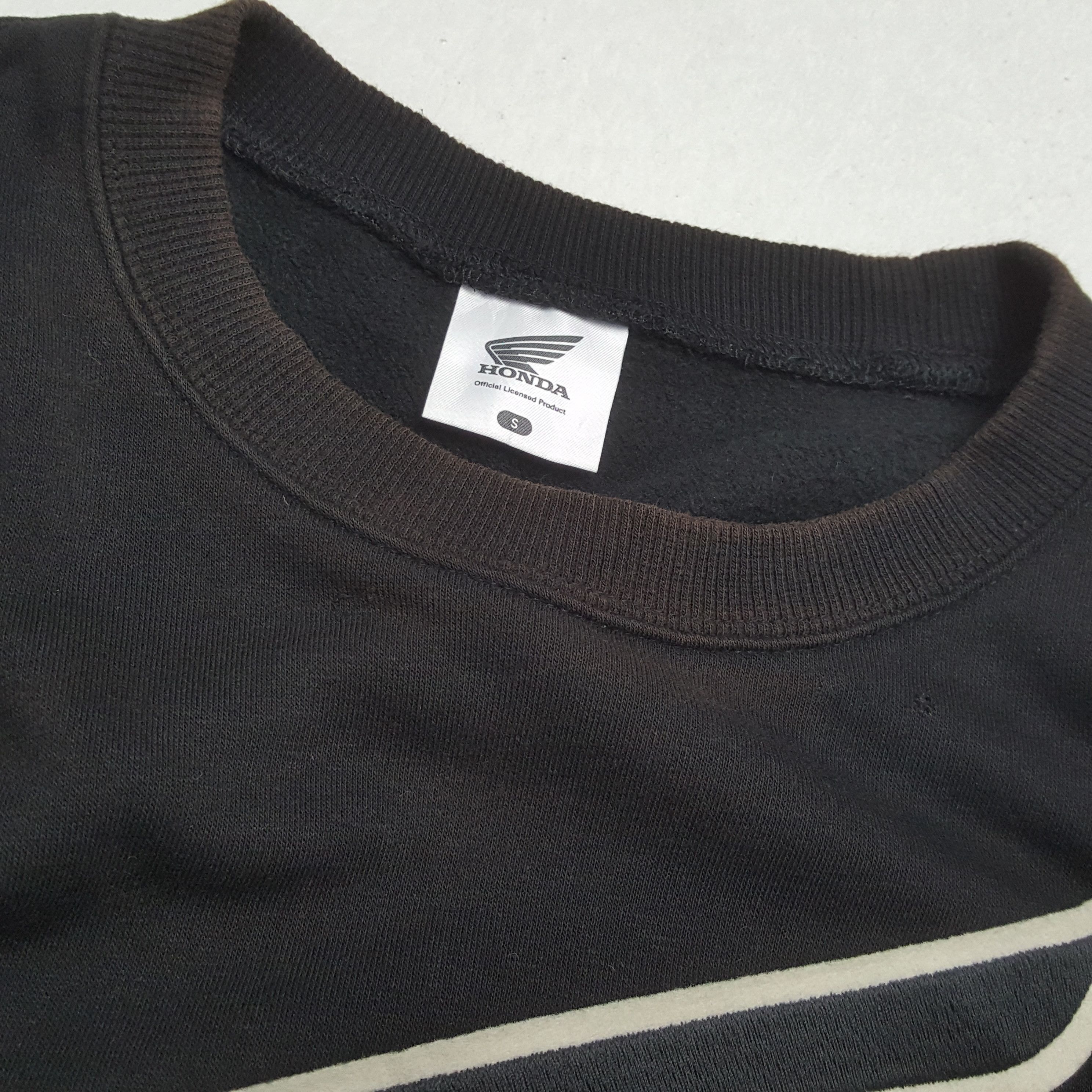 Honda × Vintage HONDA Japanese Motorsports Logo Design Sweatshirt Size US M / EU 48-50 / 2 - 9 Thumbnail