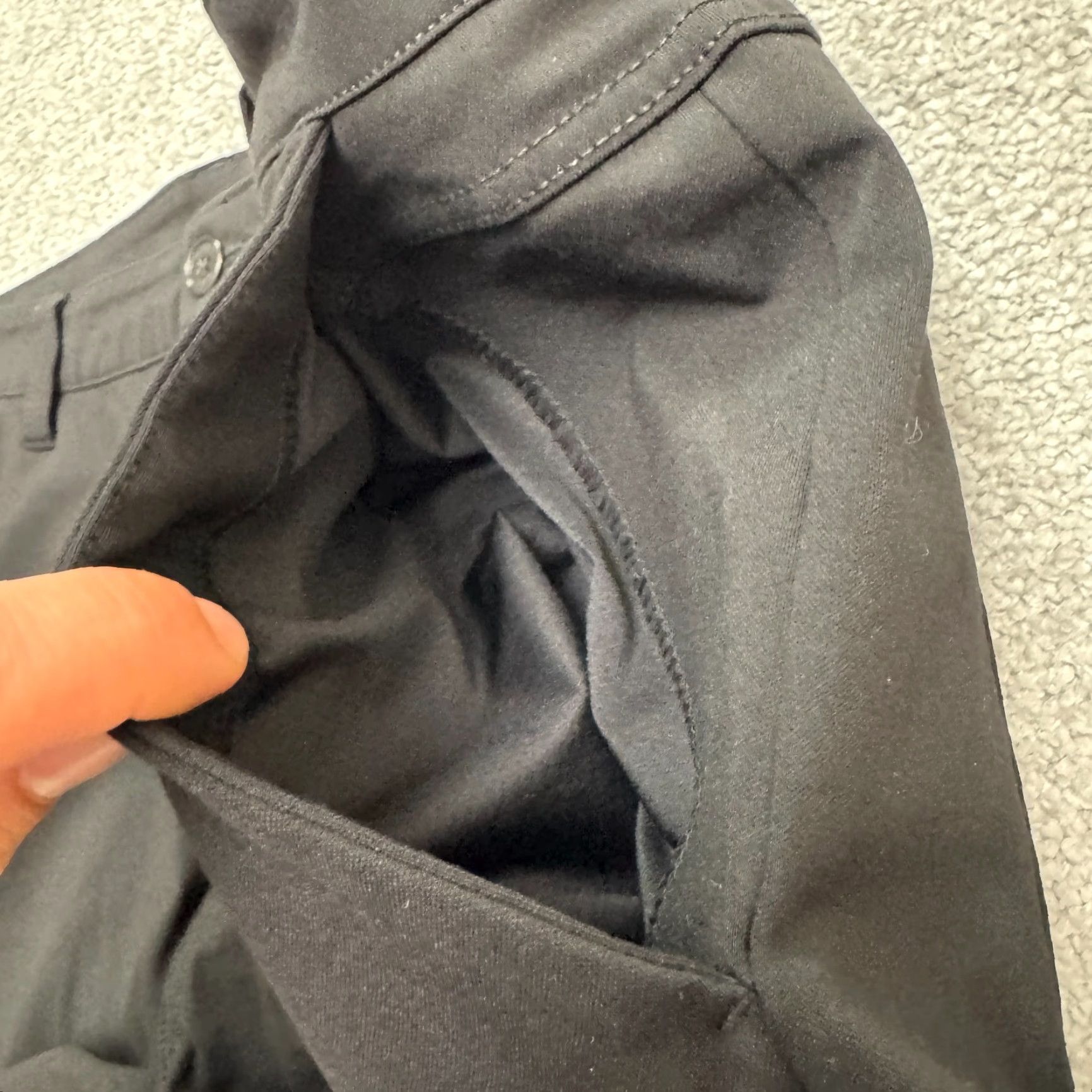 Vintage BYLT Basic Everyday Jogger Pants Mens 36 Black Pockets Stretch Tapered Regular Size US 36 / EU 52 - 7 Thumbnail