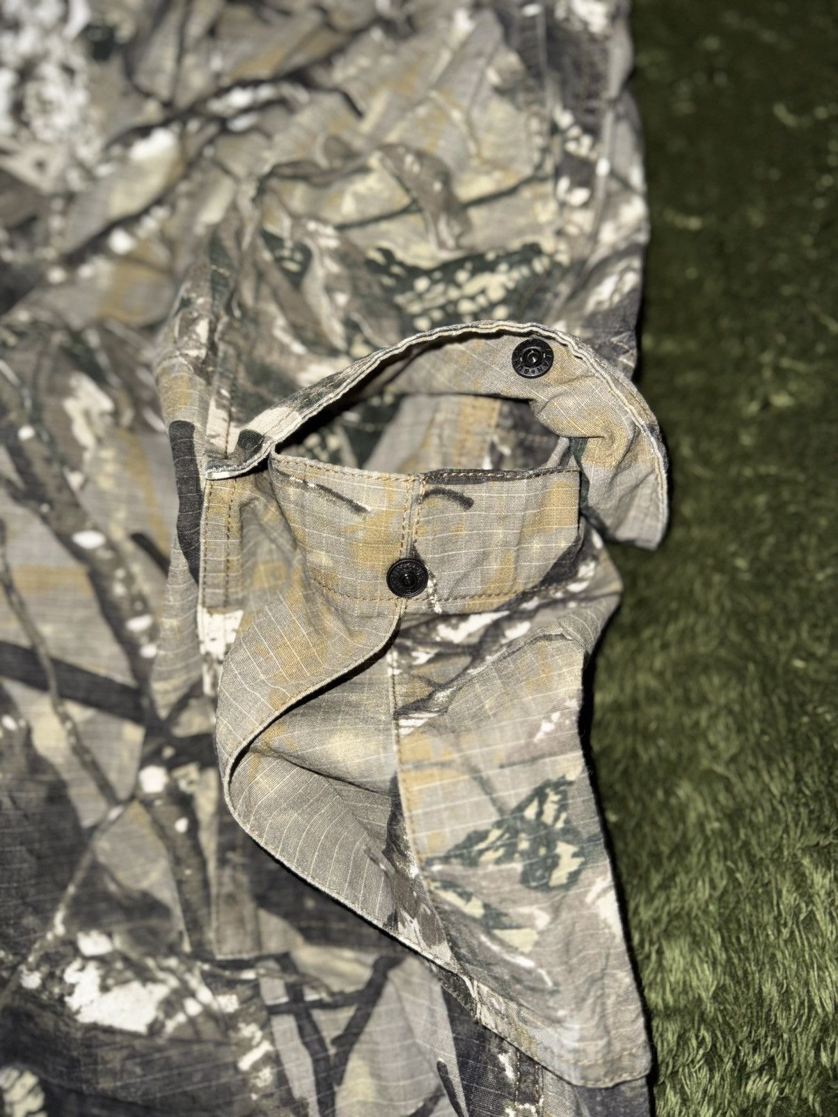 Japanese Brand [M] Extraordinary Realtree Camo Ripstop Cargo Pants Size US 32 / EU 48 - 7 Thumbnail