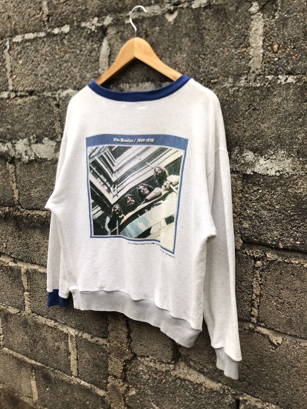 Band Tees × Vintage Vintage Y2K The Beatles Sweatshirt Size US M / EU 48-50 / 2 - 12 Thumbnail