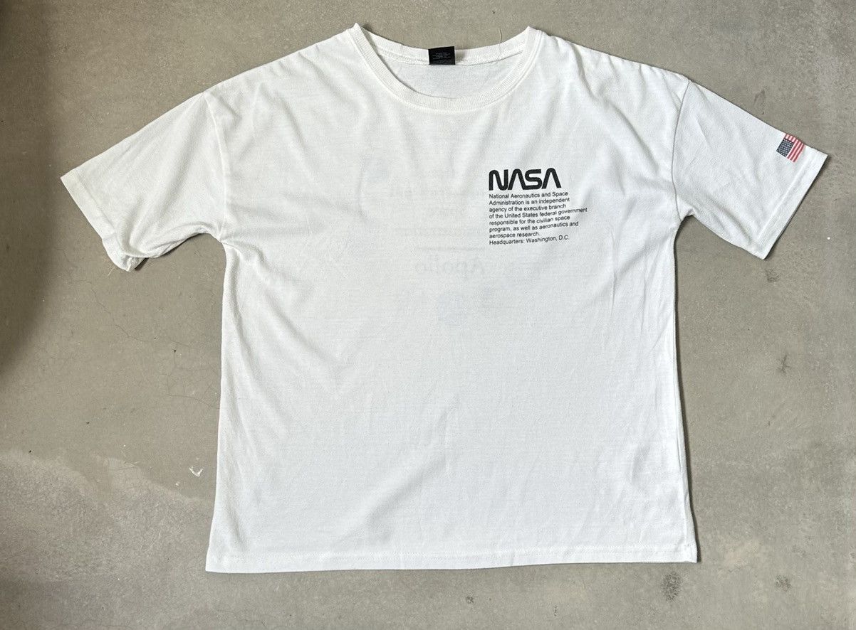 NASA VINTAGE NASA APOLLO TEE Size US L / EU 52-54 / 3 - 2 Thumbnail