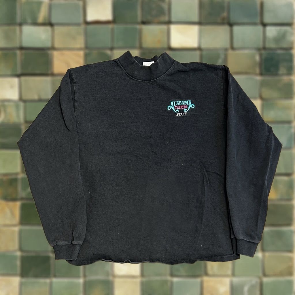 Vintage VINTAGE Alabama Theatre Staff T Shirt M Black 90s Long Sleeve Size US M / EU 48-50 / 2 - 1 Thumbnail