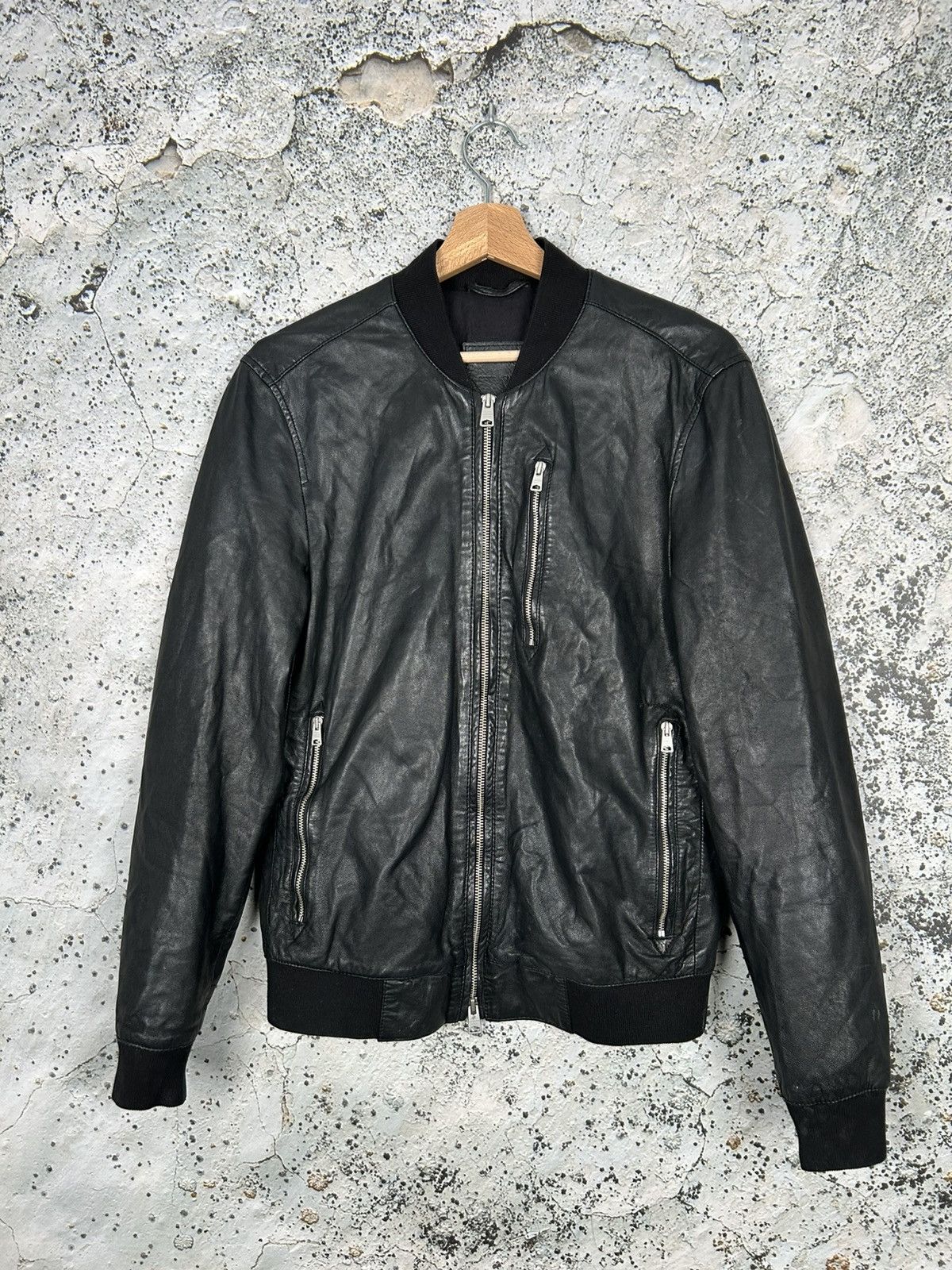 Allsaints Allsaints Genuine Leather Jacket Designer Premium Grunge Size US XS / EU 42 / 0 - 1 Thumbnail