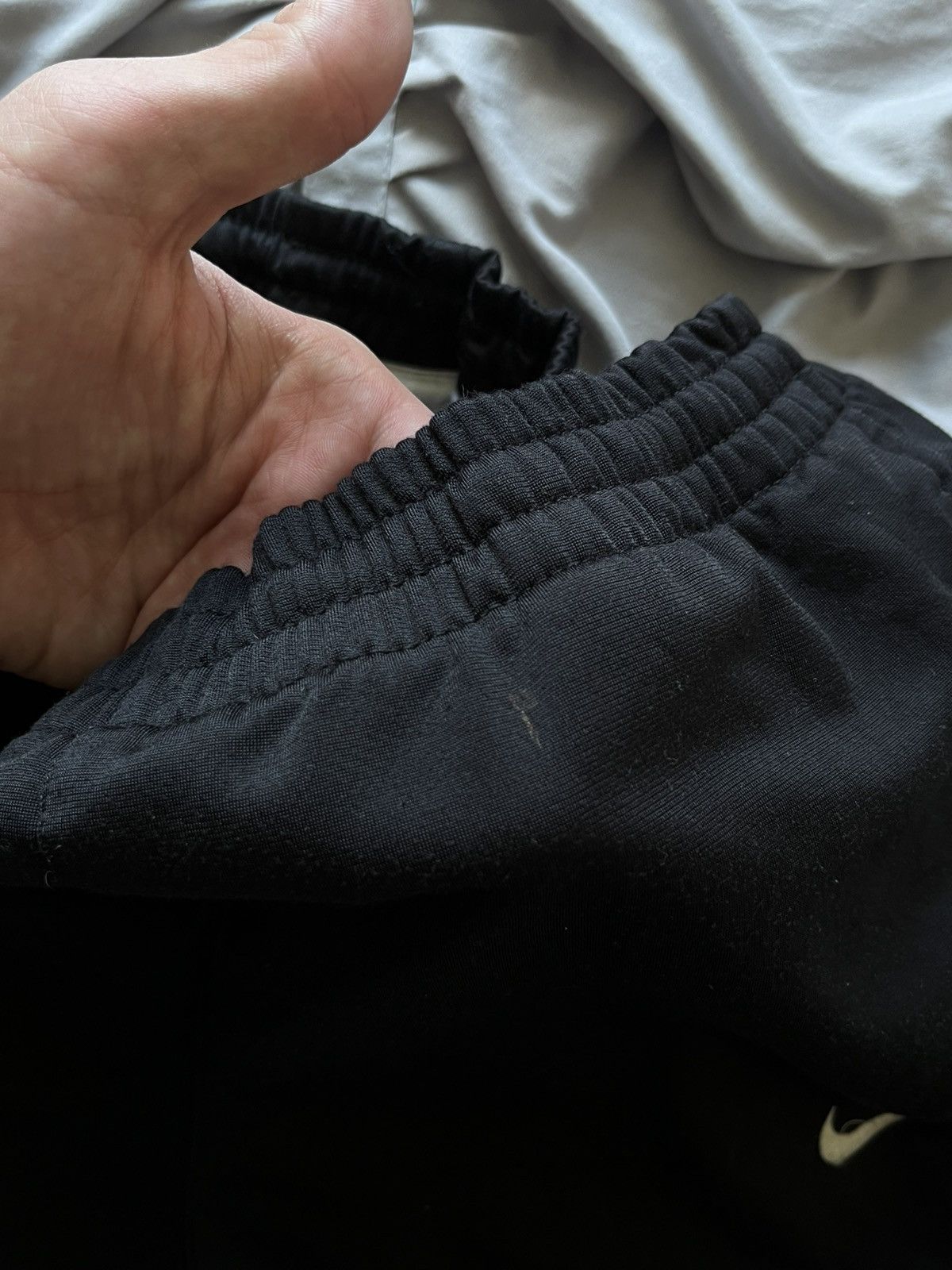 Nike Rare Vintage Nike Track Pants Bold Embroidery Swoosh Y2K Size US 32 / EU 48 - 12 Thumbnail