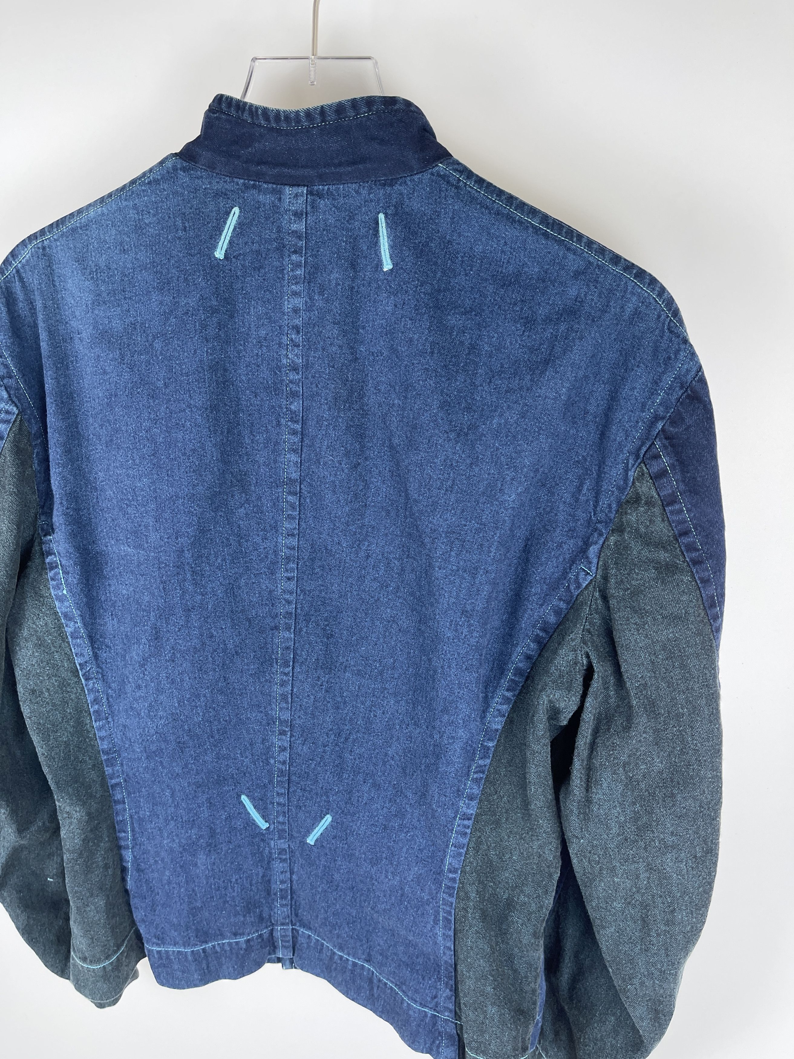 Issey Miyake Issey Miyake A/W1993 Chambre Denim Jacket Size US M / EU 48-50 / 2 - 3 Thumbnail