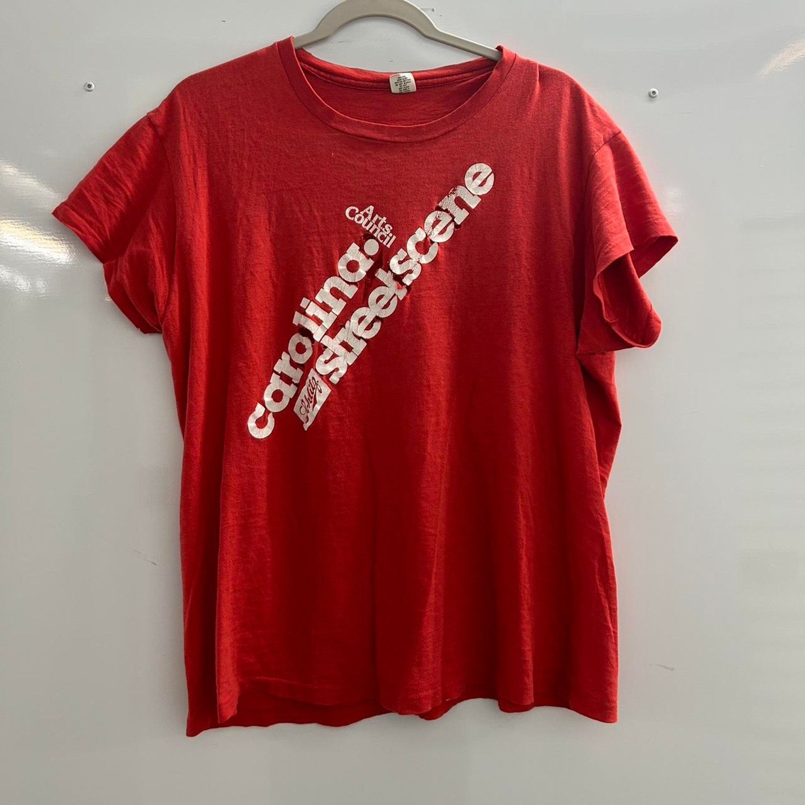 Hanes VTG 70s Thrash Carolina Street Scene Art Council t-shirt Size US XL / EU 56 / 4 - 1 Thumbnail