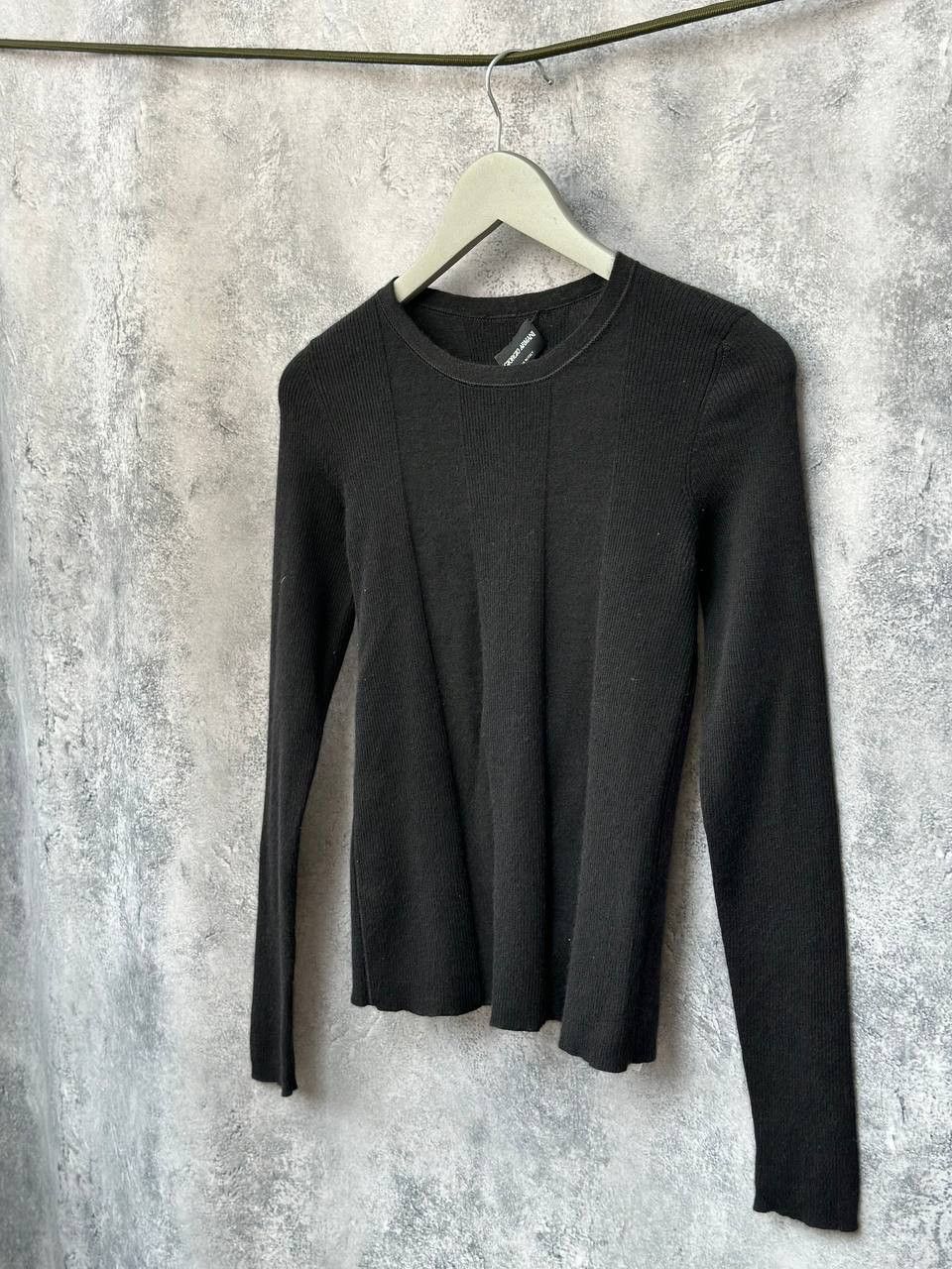 Giorgio Armani Giorgio Armani Cashmere Silk Striped Sweater Italy Crew Neck Size M / US 6-8 / IT 42-44 - 2 Thumbnail