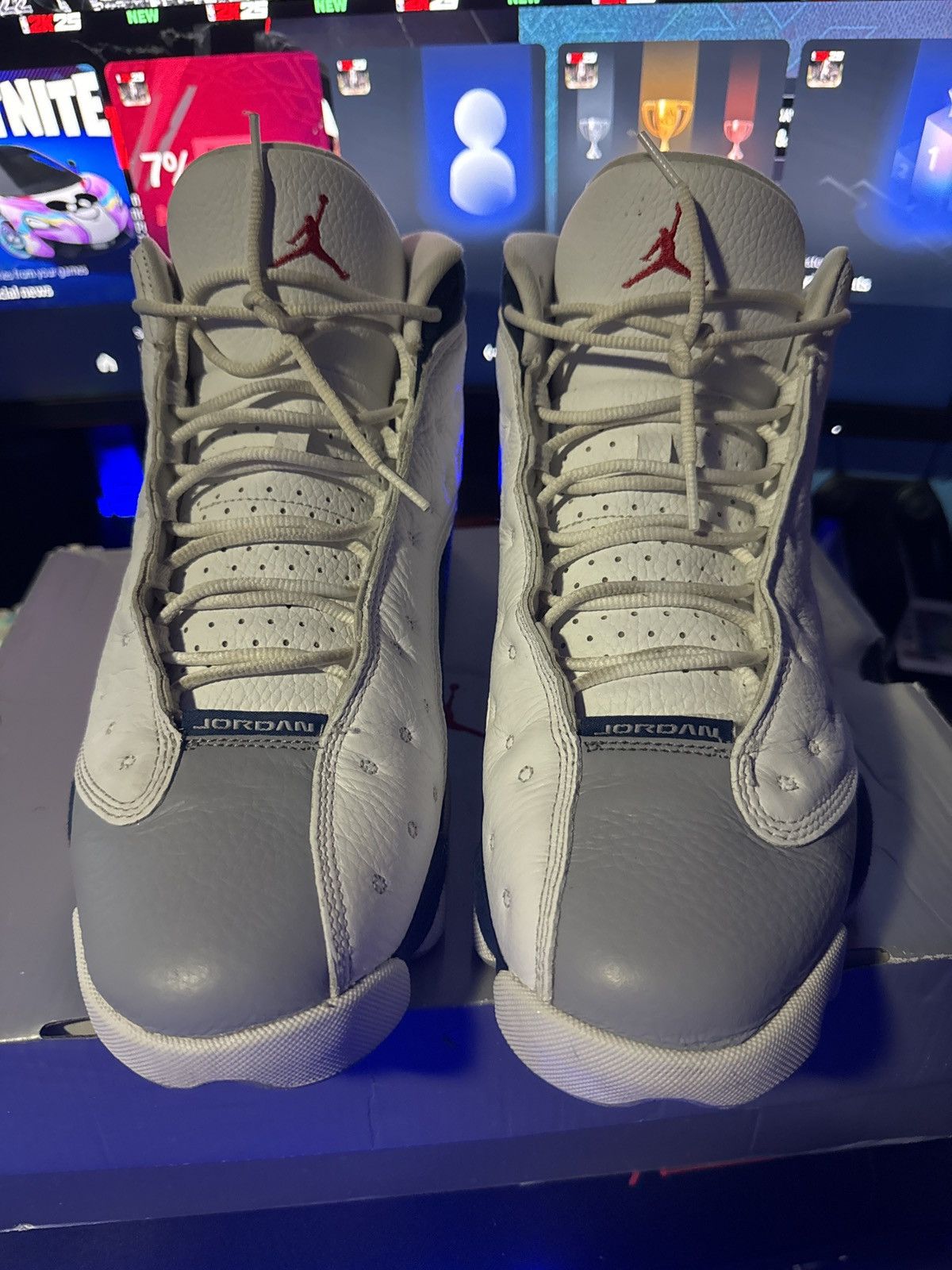 Jordan Brand AIR Jordan 13 Retro French Blues Size US 12 / EU 45 - 7 Thumbnail