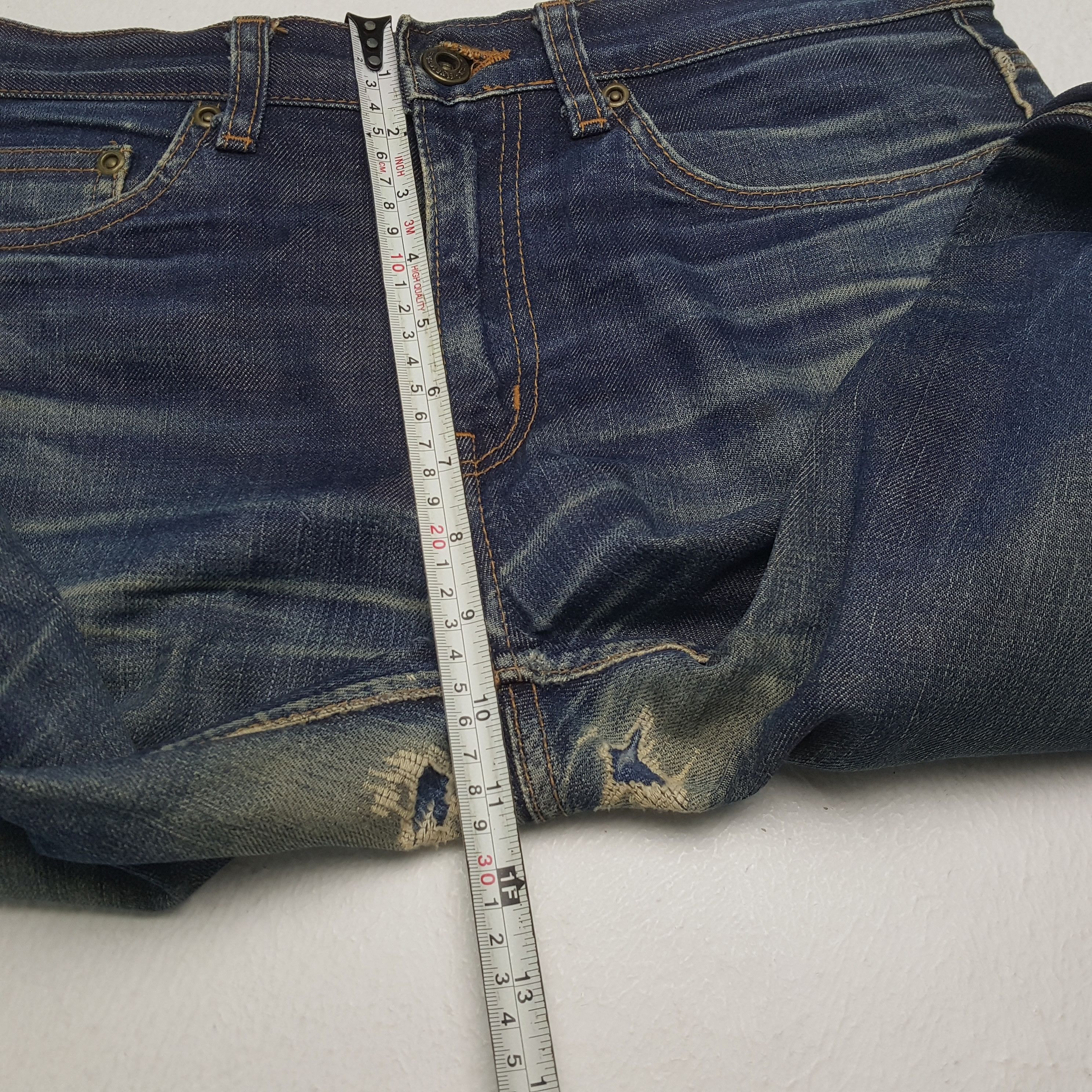Hysteric Glamour × Japanese Brand × Vintage HYSTERIC GLAMOUR Japanese Brand Streetwear Custom Jeans Size US 29 - 8 Thumbnail