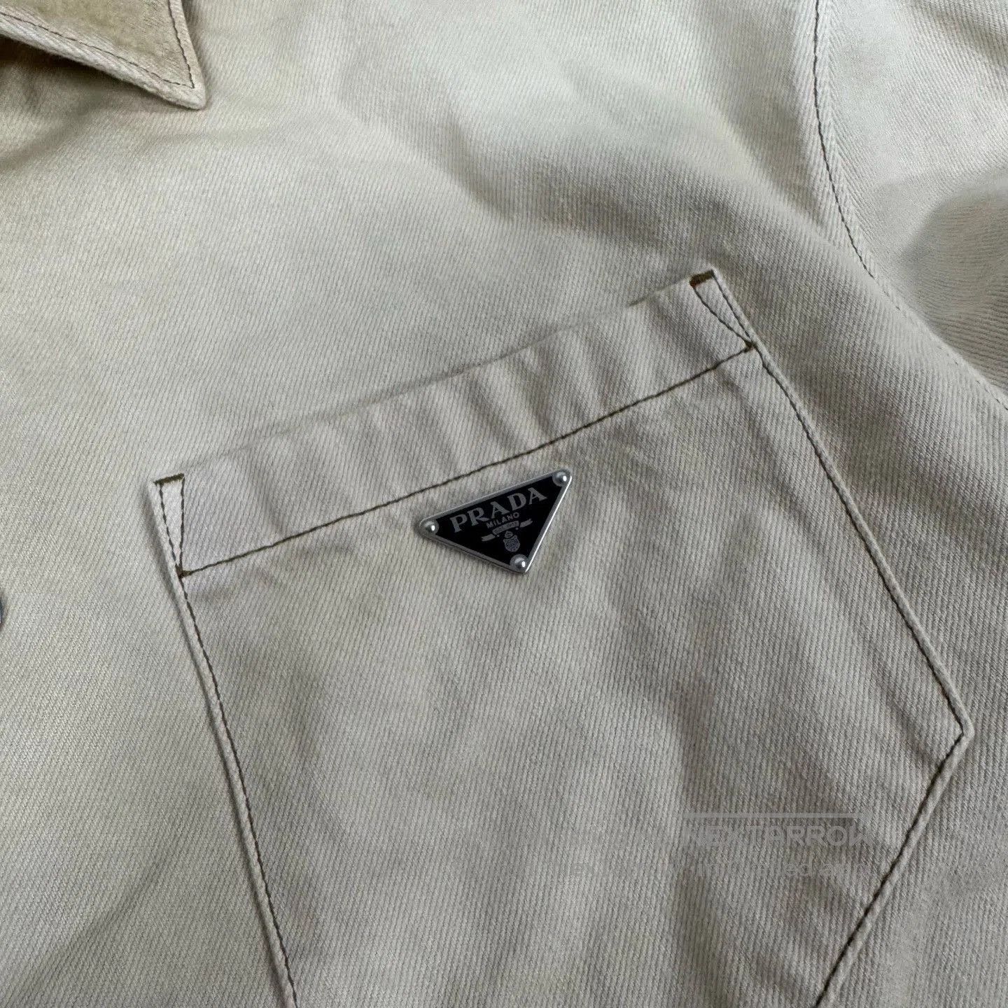 Prada Prada 25SS Triangle Logo Mud. Size US M / EU 48-50 / 2 - 8 Thumbnail