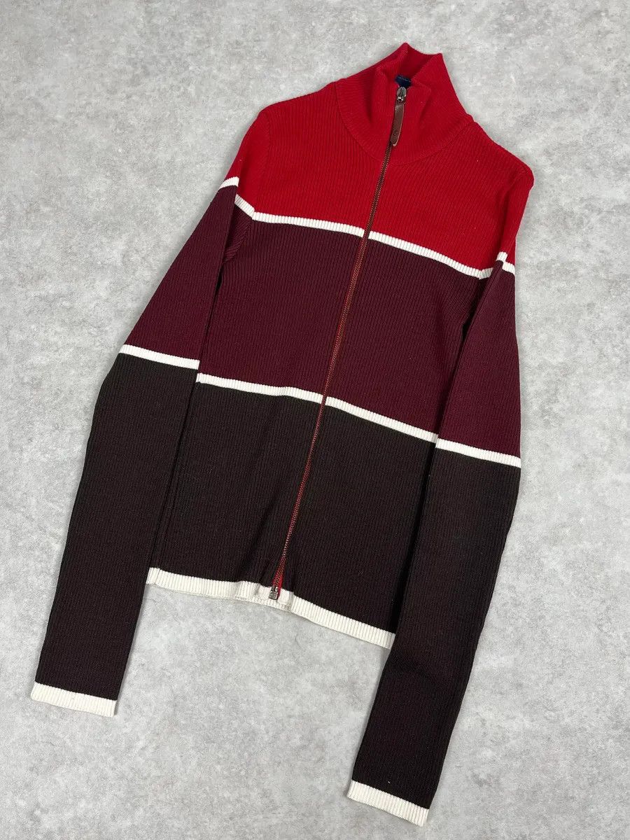 Dolce & Gabbana 2000s Dolce & Gabbana 3 Red Zip-Up Sweater Size XXS / US 00 / IT 34 - 4 Thumbnail
