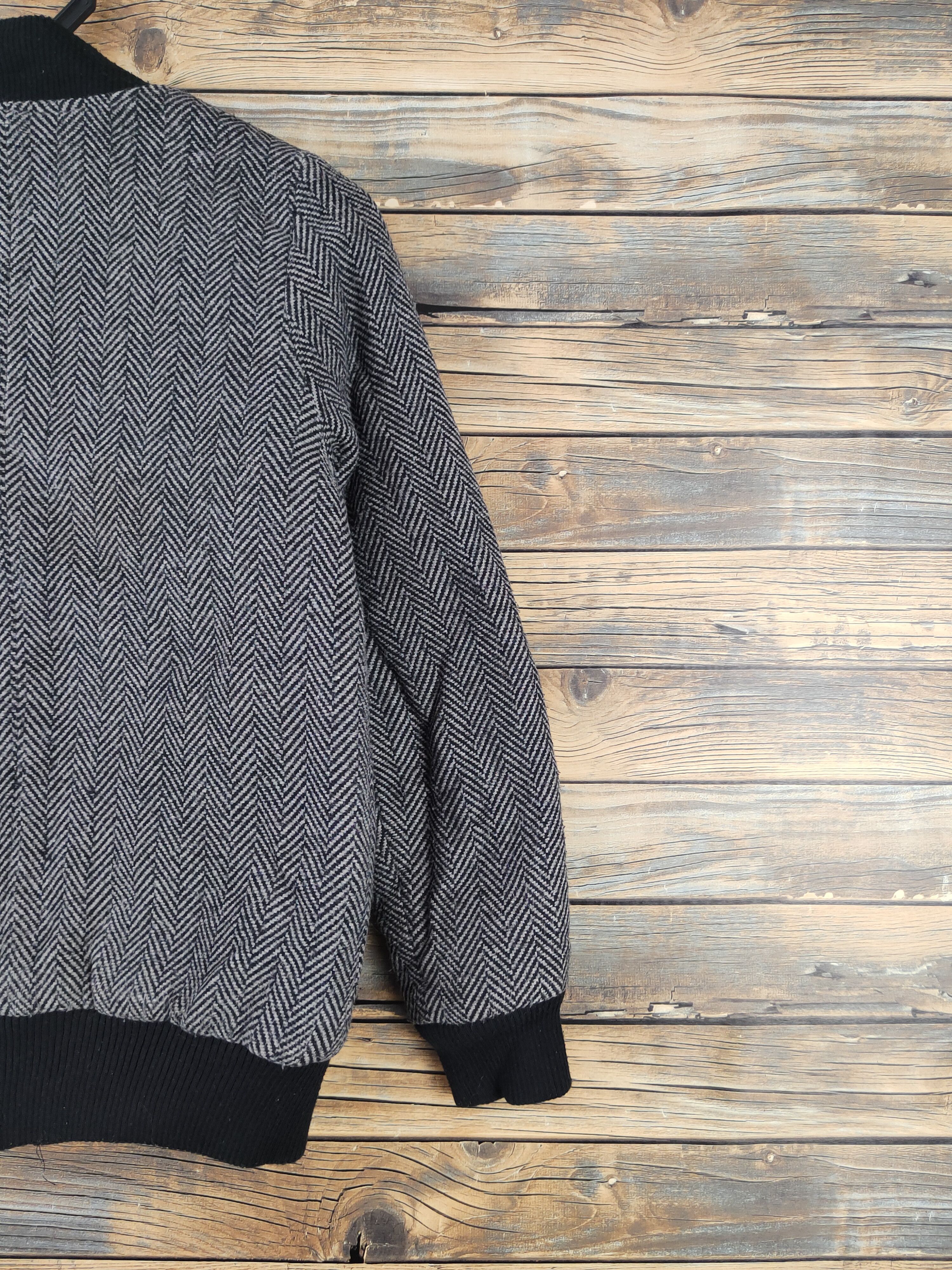 Japanese Brand Cecil McBee Gray Black Wool Jackets #W2244 Size US S / EU 44-46 / 1 - 9 Thumbnail