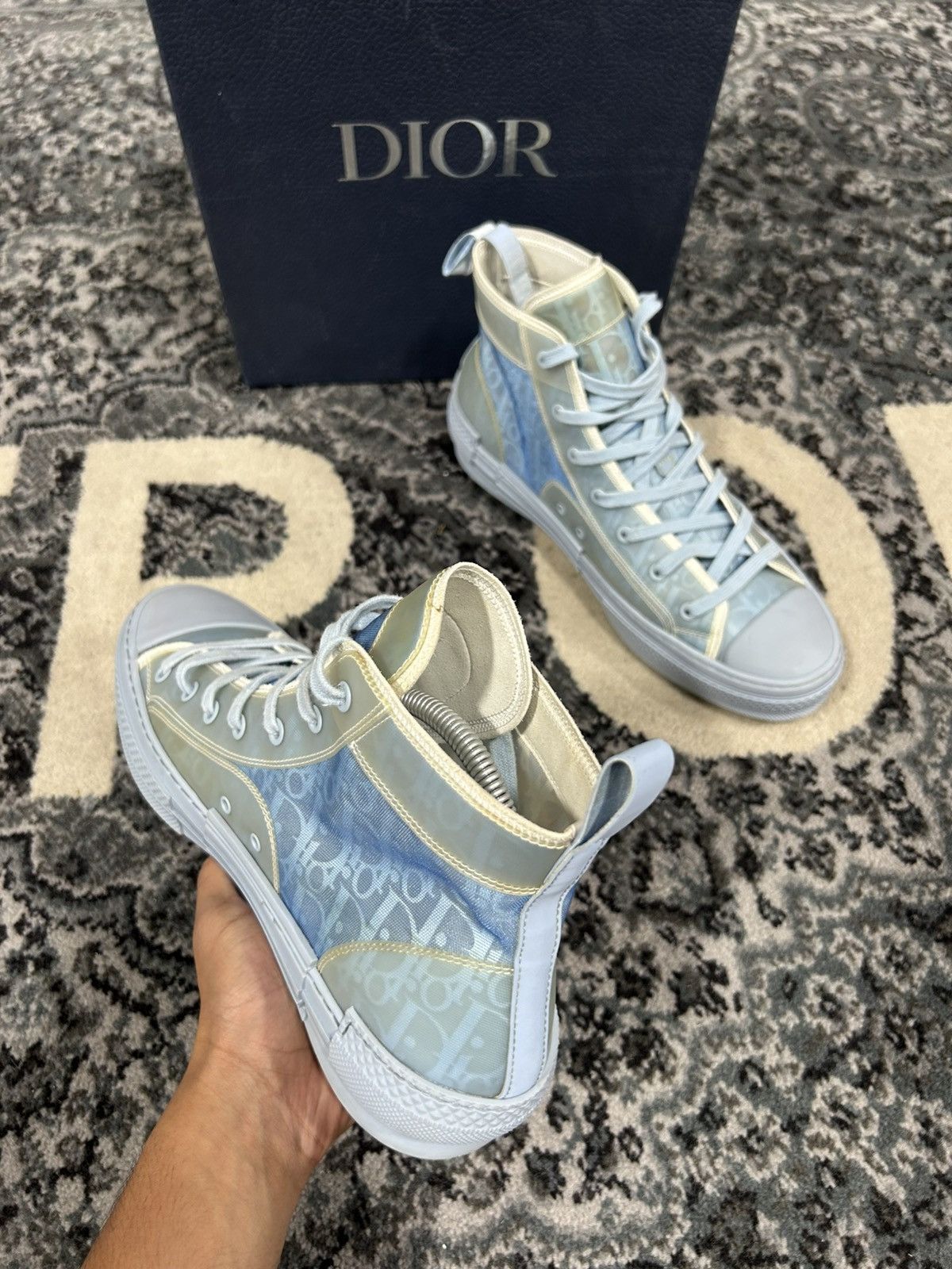 Dior Dior B23 High-Top Size 11US/44EU Size US 11 / EU 44 - 3 Thumbnail