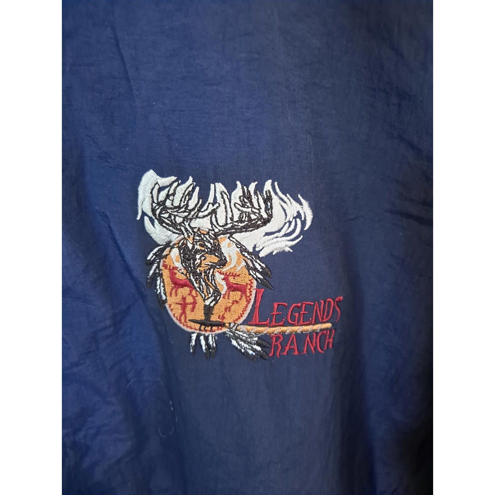 Dunbrooke Vintage Legends Ranch Blue Windbreaker Size Medium Size US M / EU 48-50 / 2 - 2 Thumbnail
