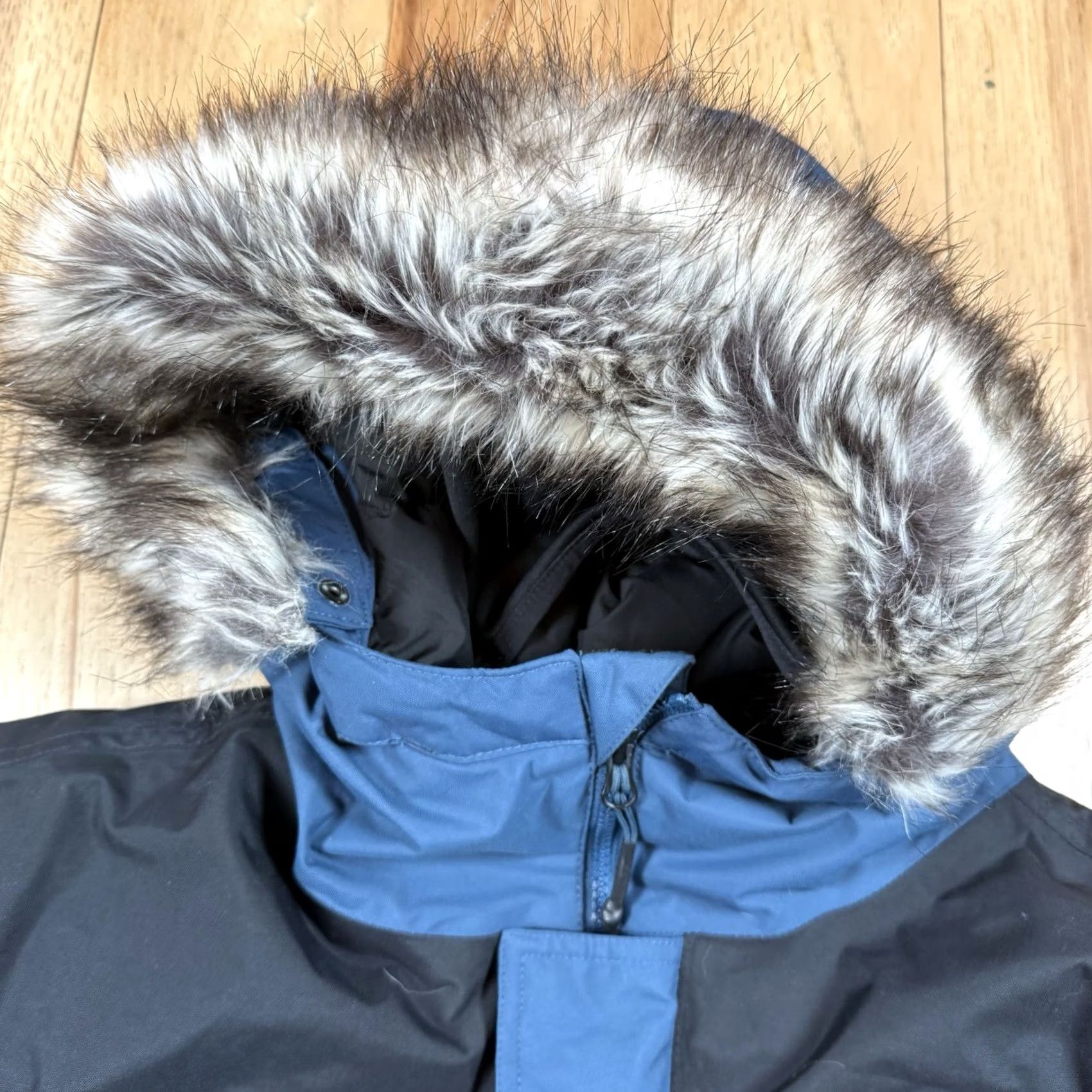 The North Face The North Face Gotham DryVent Jacket Parka Mens XL Blue Down Filled Nylon Polyester 550 Down DryVent Face Mask Size US XL / EU 56 / 4 - 4 Thumbnail