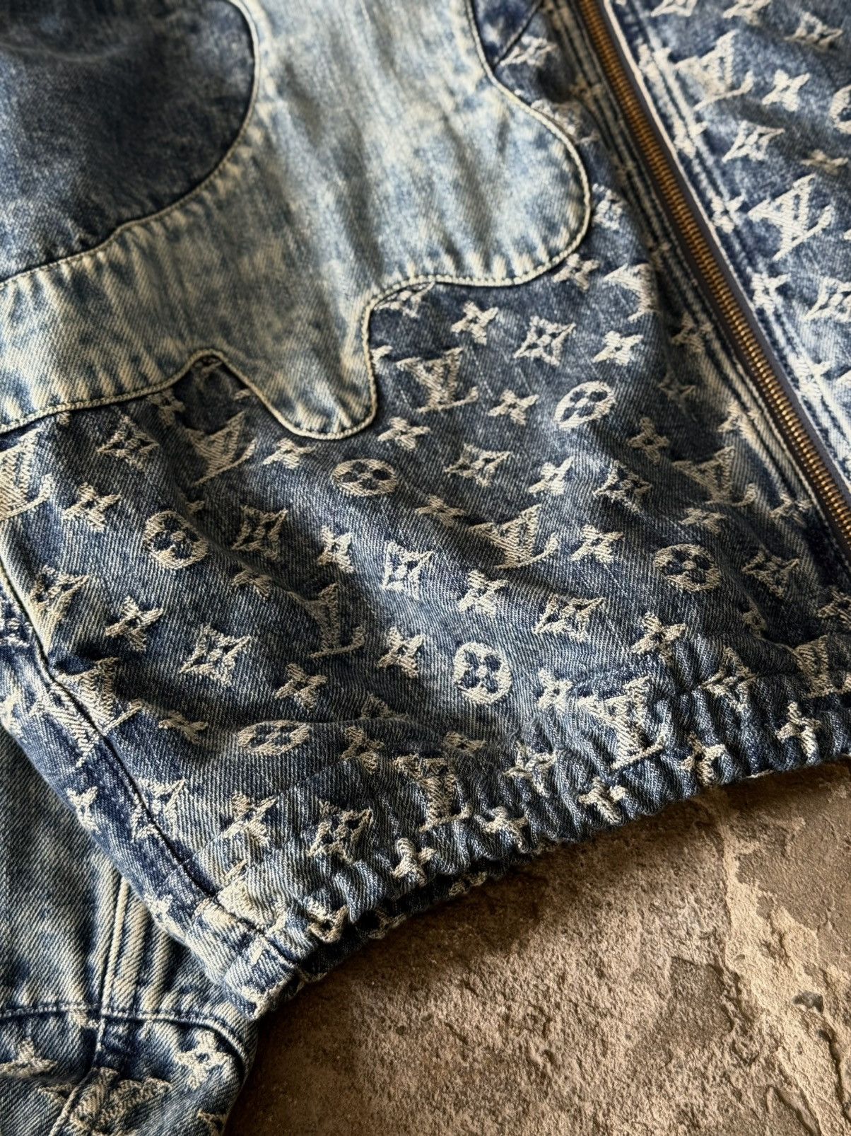 Louis Vuitton Louis Vuitton - Nigo / Virgil Abloh - SS22 - Denim Jacket Size US XL / EU 56 / 4 - 10 Thumbnail