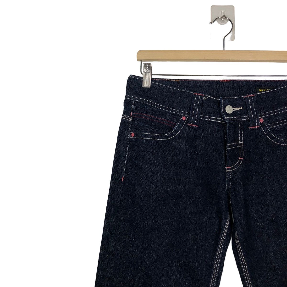 Japanese Brand 🔥Straight Cut Denim Jeans Beams Boy Japan Size US 30 / EU 46 - 6 Thumbnail