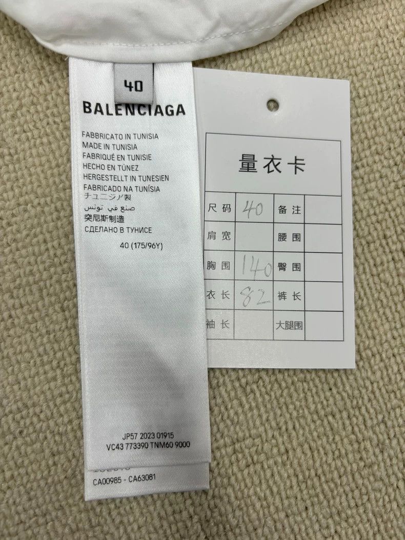 Balenciaga Balenciaga 24ss Surfer Embroidered Logo Shirt 2505-Nextarro Size US XXS / EU 40 - 5 Thumbnail