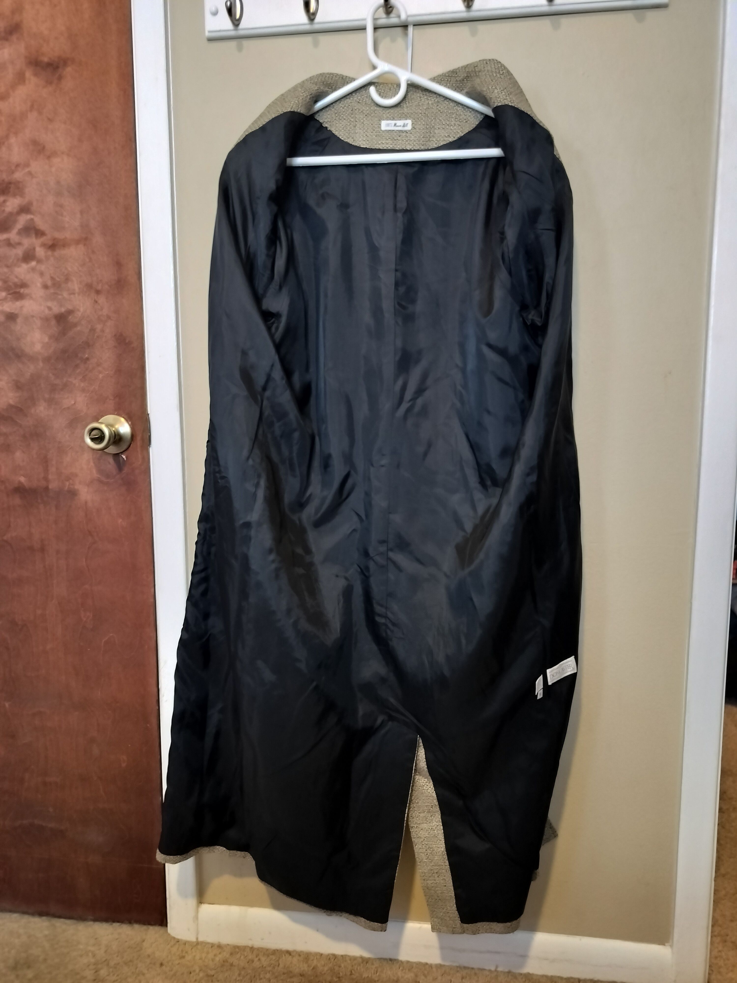 Other Doncaster 100% Woven Silk Coat Size M / US 6-8 / IT 42-44 - 5 Thumbnail
