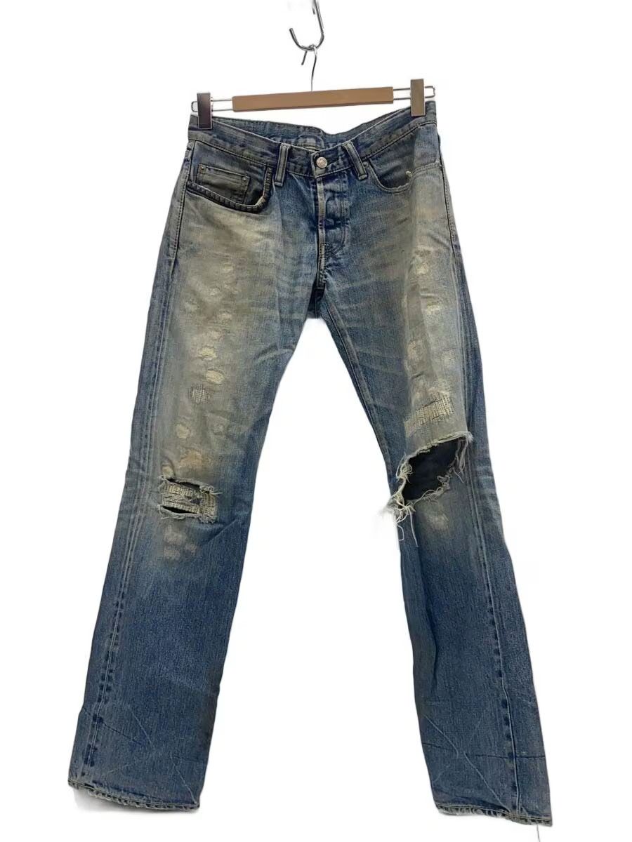 Hysteric Glamour Distressed Straight Leg Denim Jeans Size US 29 - 1 Thumbnail