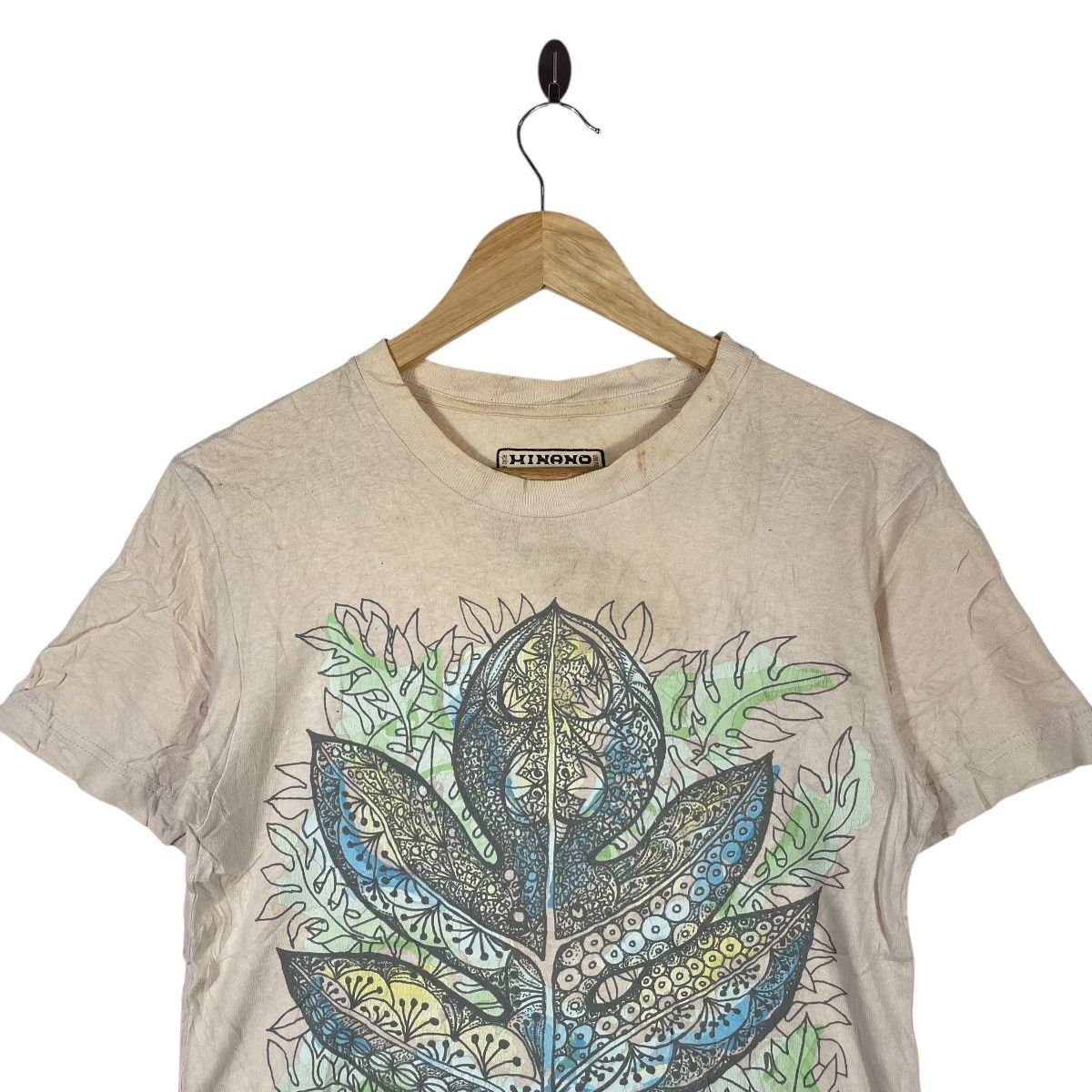 Vintage HINANO TAHITI BOTANICAL LEAF GRAPHIC T-SHIRT STREETWEAR Y2K Size US S / EU 44-46 / 1 - 2 Thumbnail